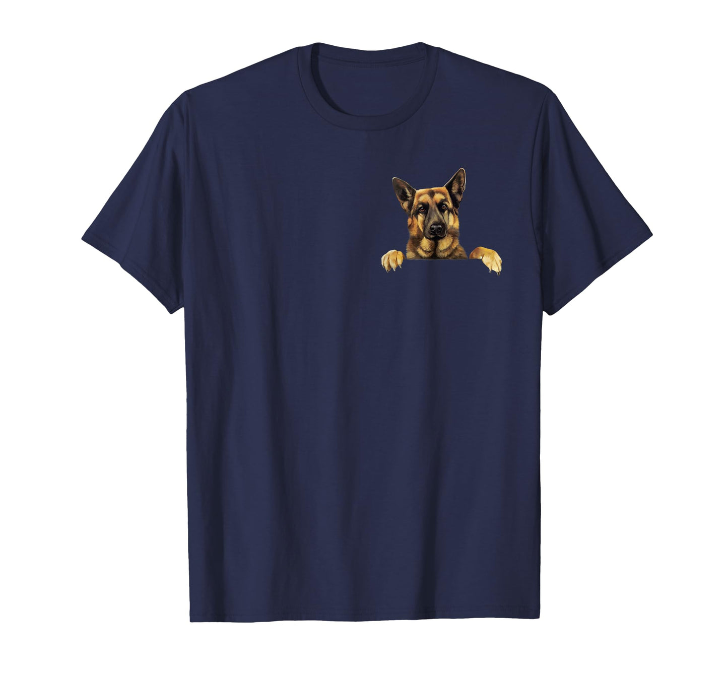 German Shepherd Gifts Stuff Funny German Shepherd in Pocket T-Shirt