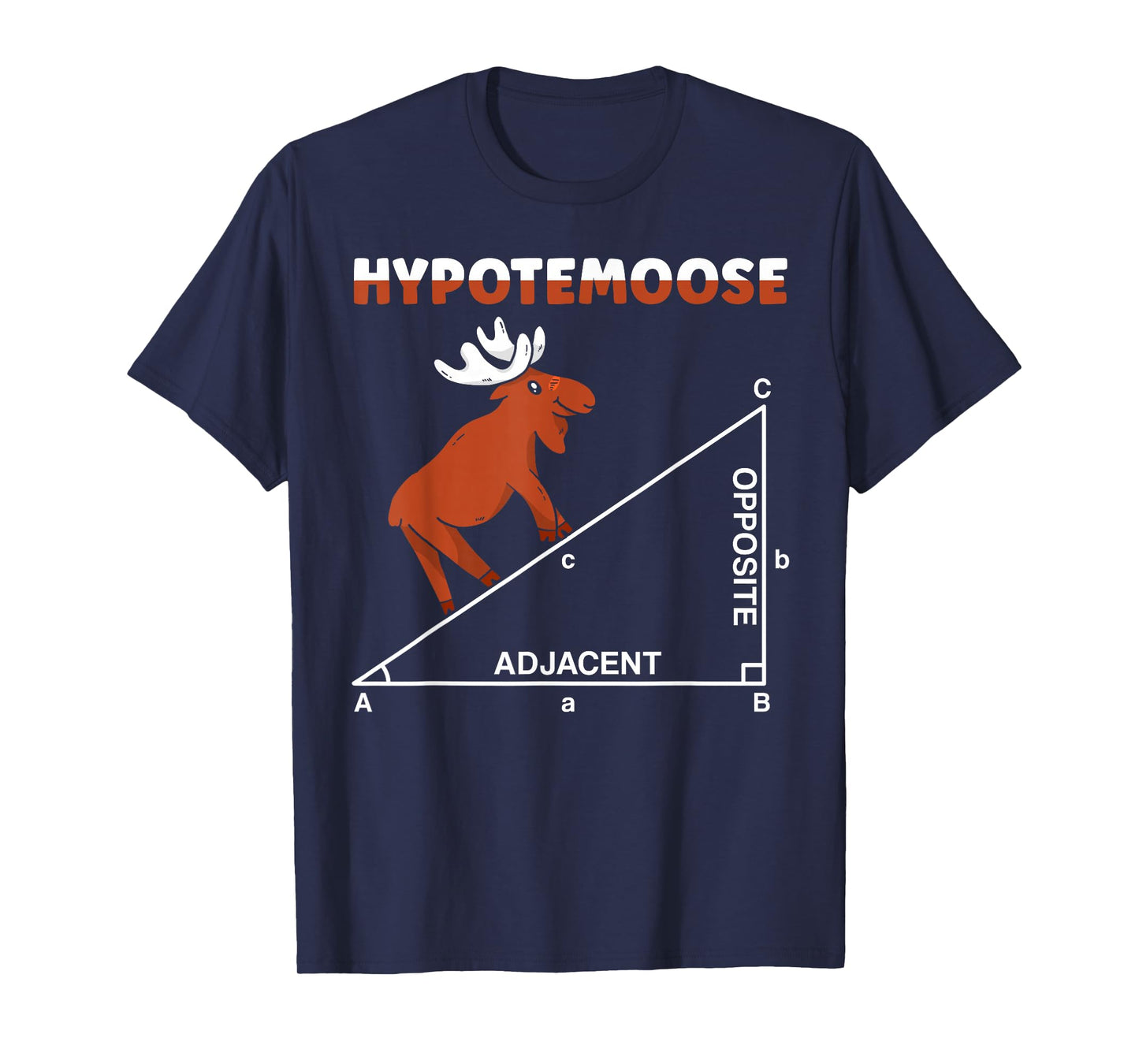 Hypotemoose Mathematics Teacher Mathematician Math Geek T-Shirt