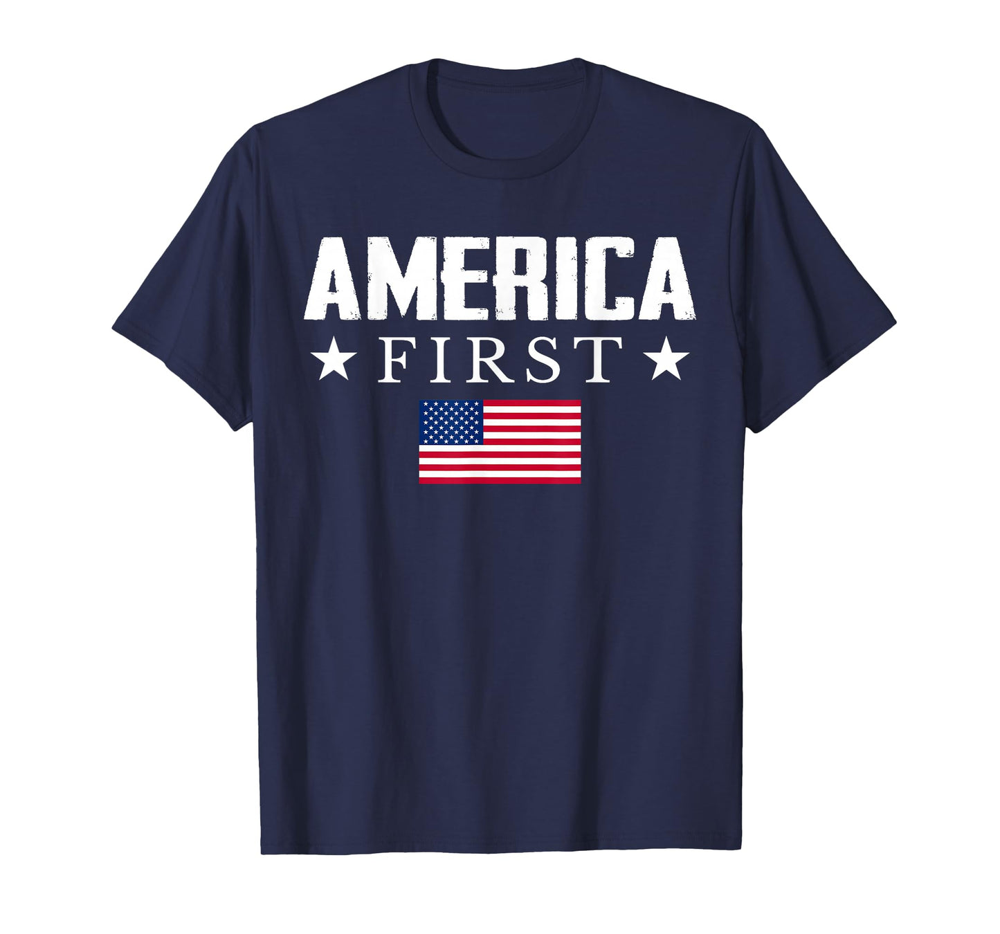 America First USA Flag T-Shirt