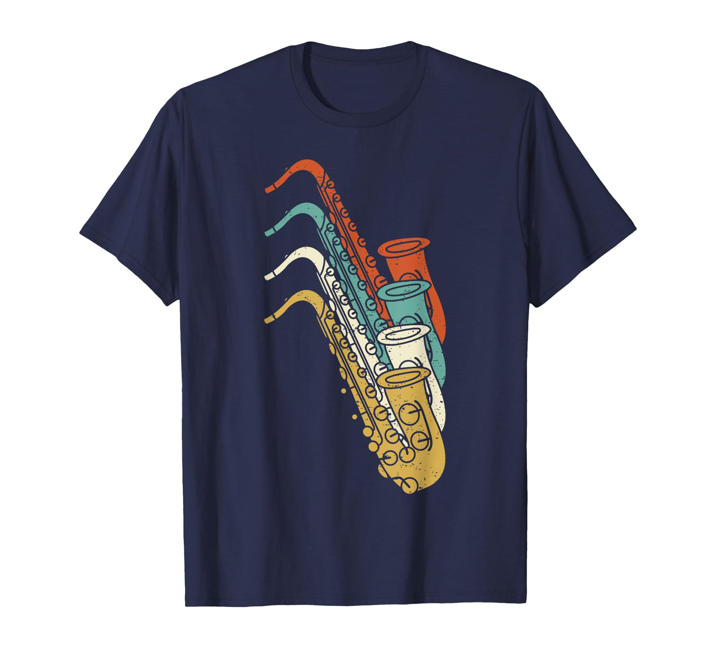 Saxophonist Saxist Sax I Vintage Saxophone T-Shirt