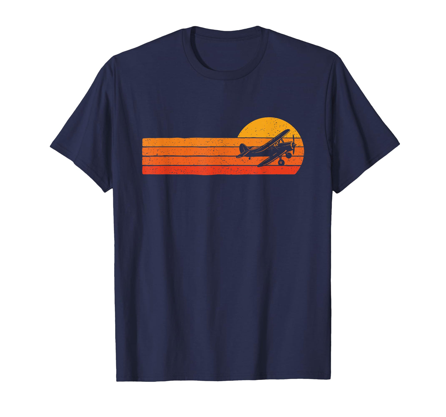 Vintage Propeller Airplane - Airline Pilot Aviation T-Shirt