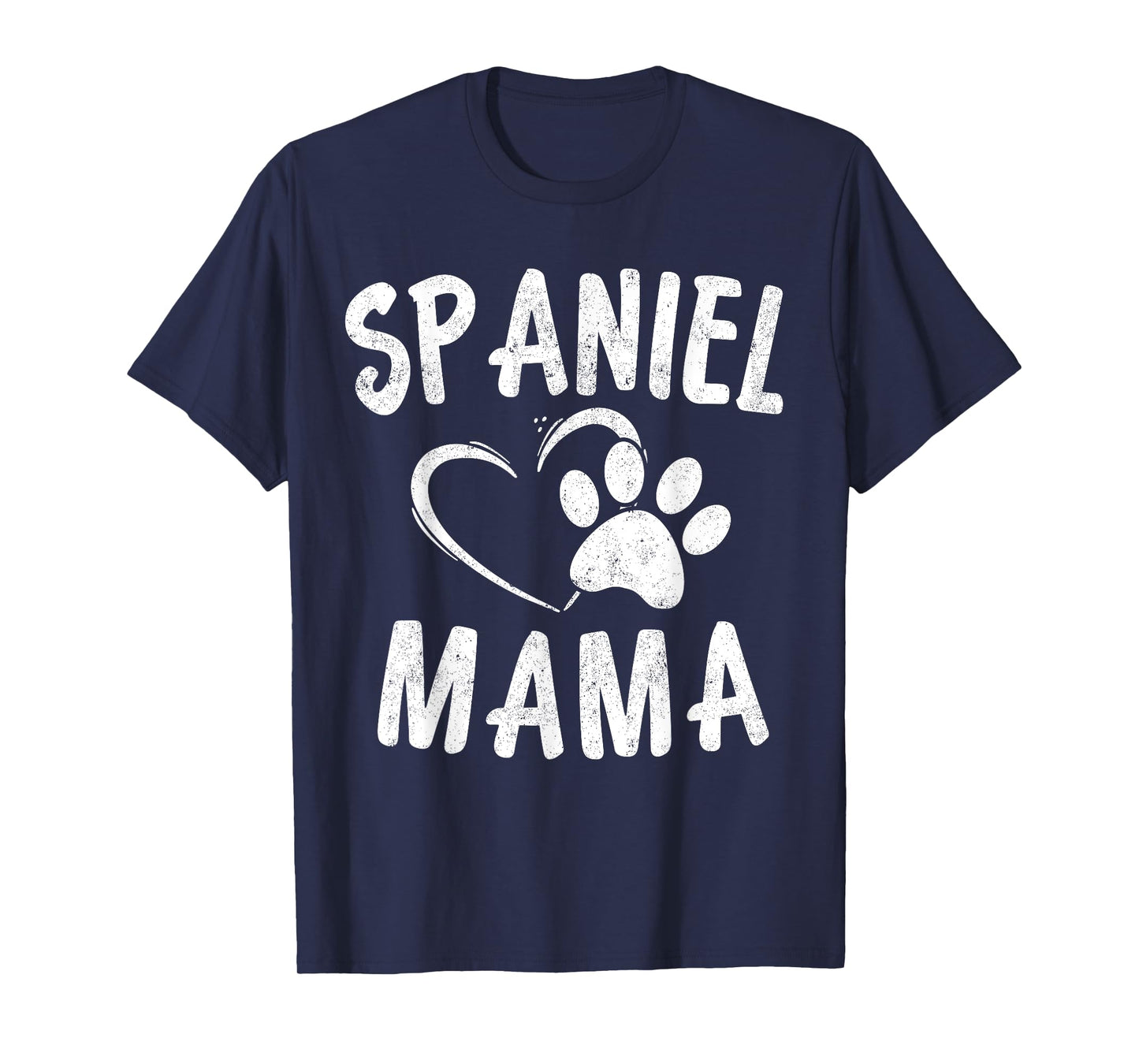 Fun Spaniel Mama Dog Lover English Cocker Spaniels Mom T-Shirt for Men Women Girls Kids
