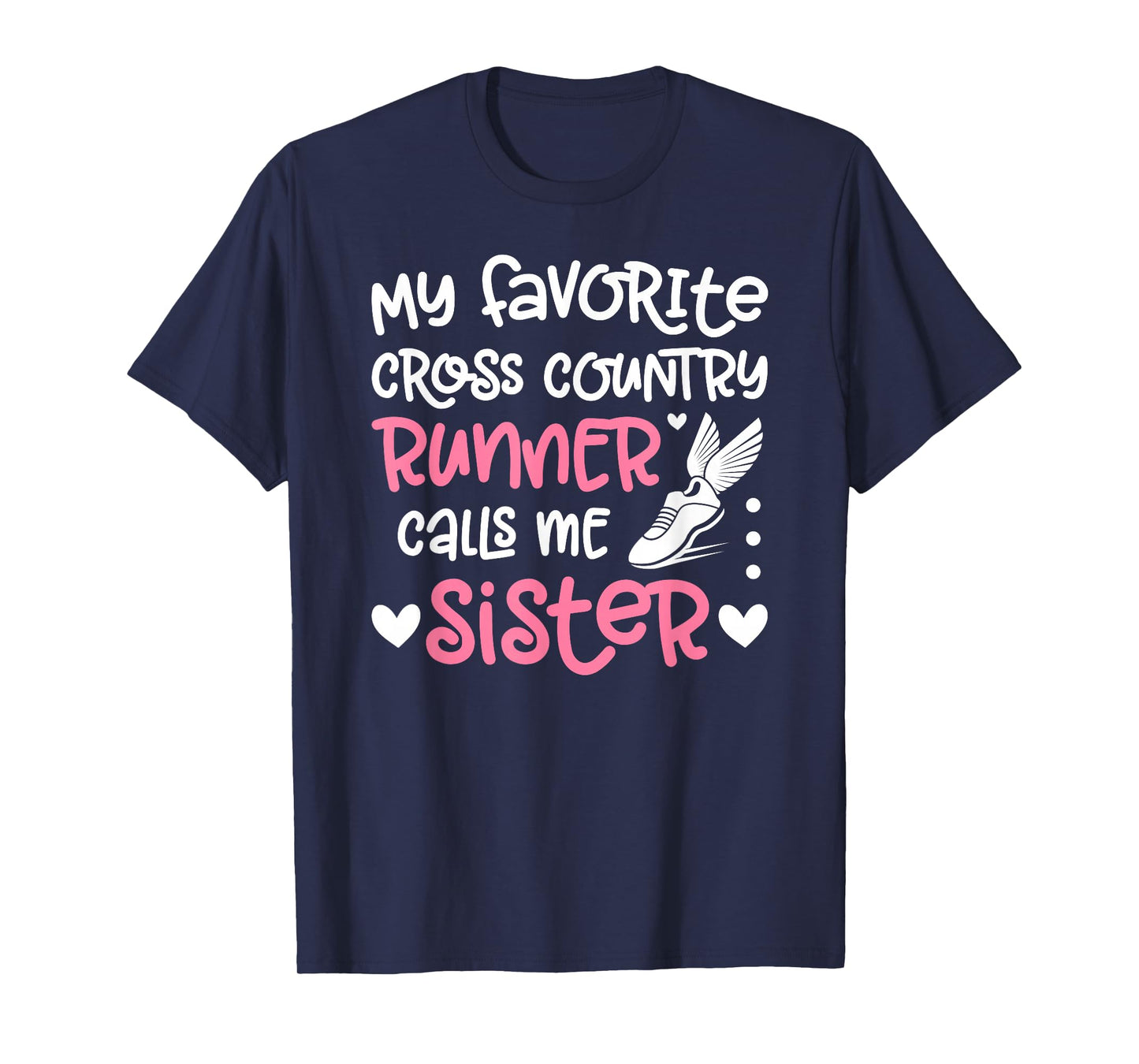 Proud Cross Country Sister Of A Cross Country Runner Sis T-Shirt