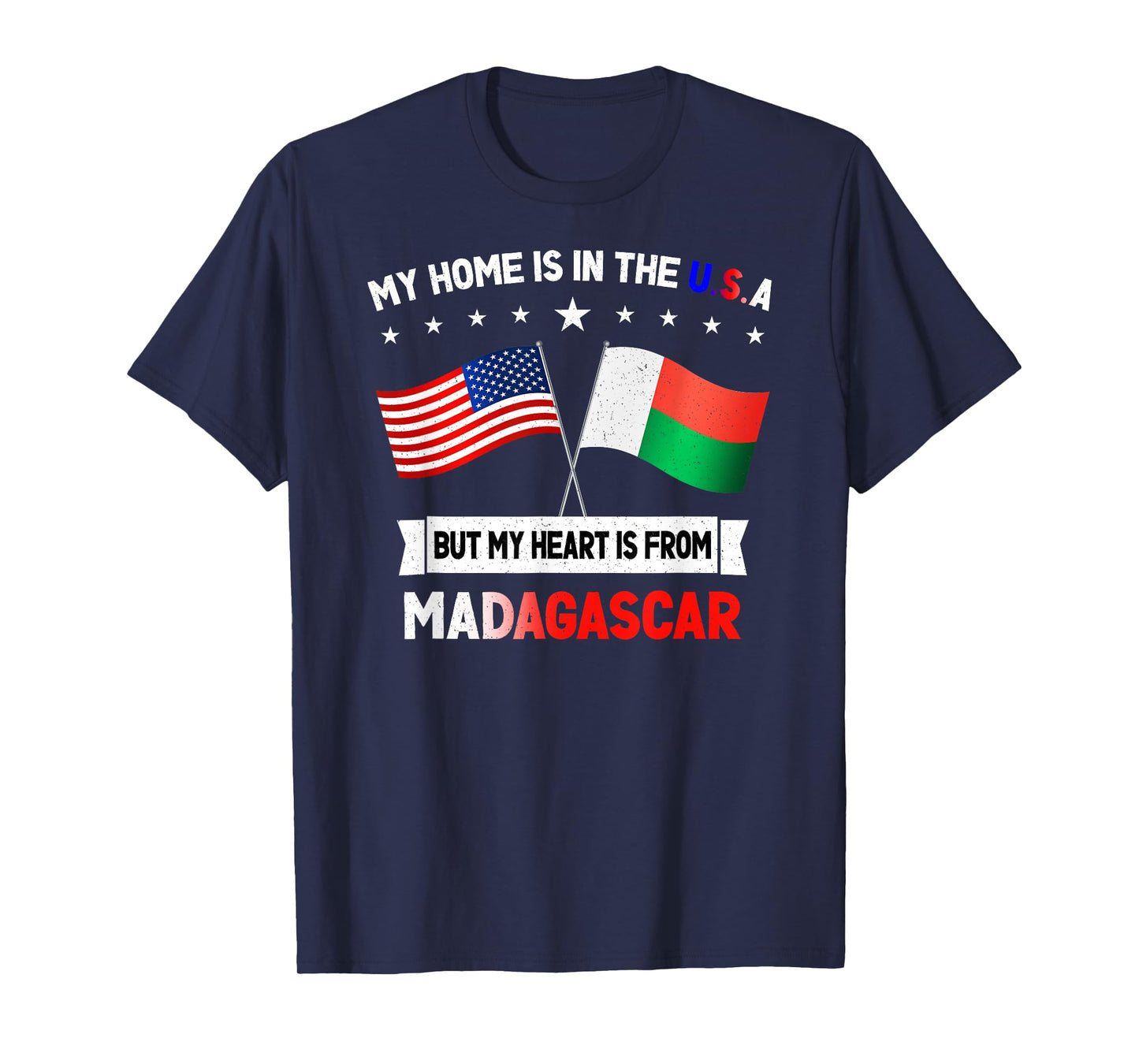 Madagascar & USA T-Shirt
