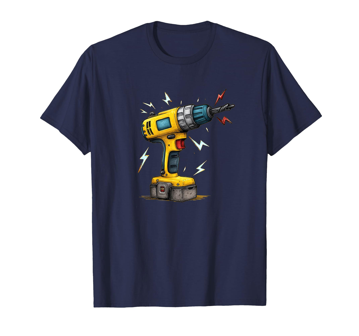 Nice Power Drill Graphic for Handyman Lovers T-Shirt