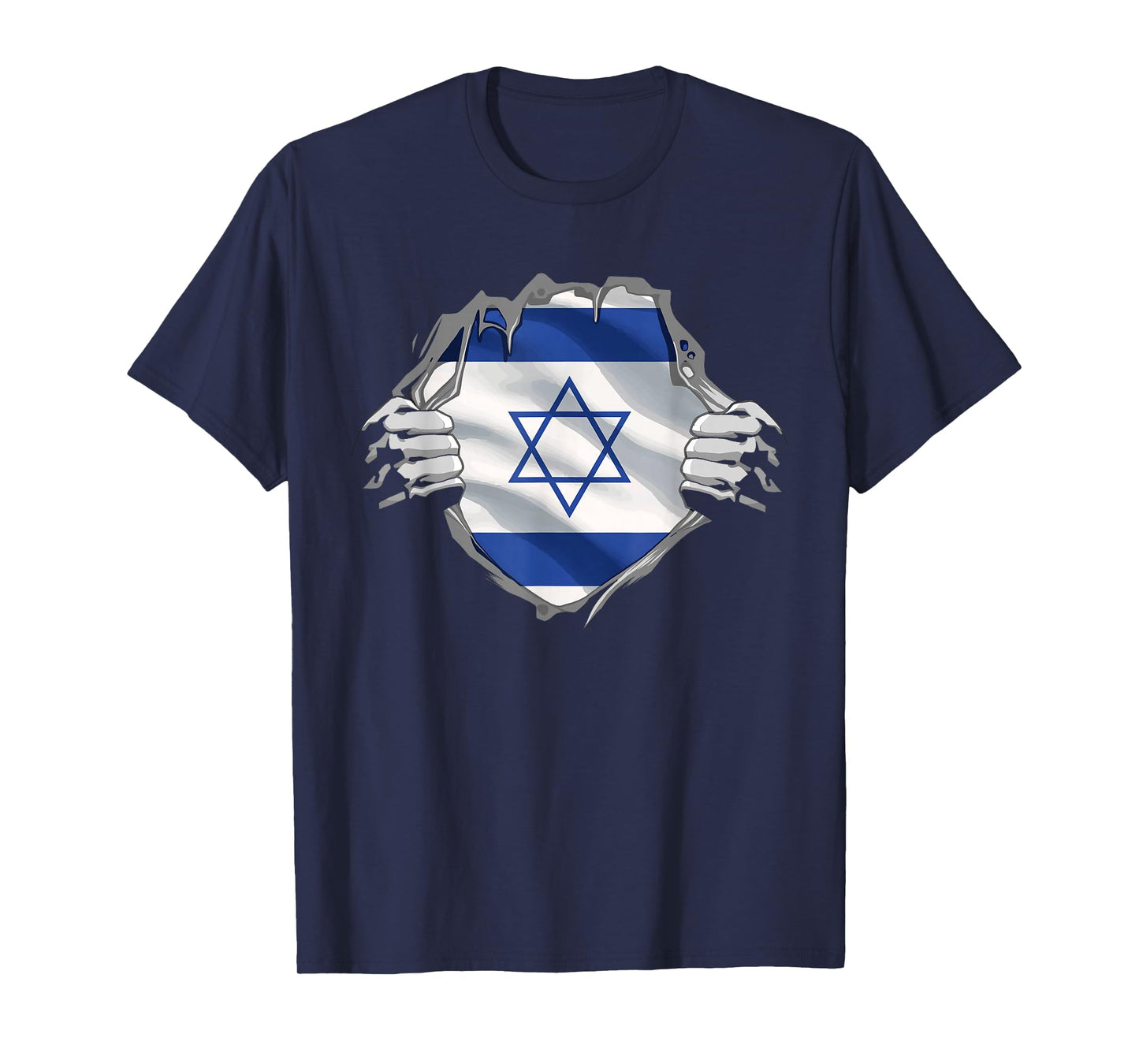 Israel Shirt Israel Flag Star of David Israeli Roots Jewish T-Shirt