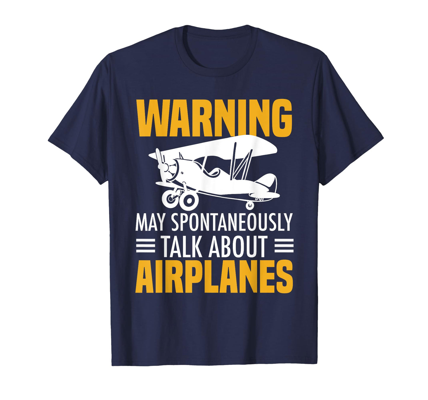 Funny Pilot Art For Men Women Aviation Pilot Airplane Lovers T-Shirt