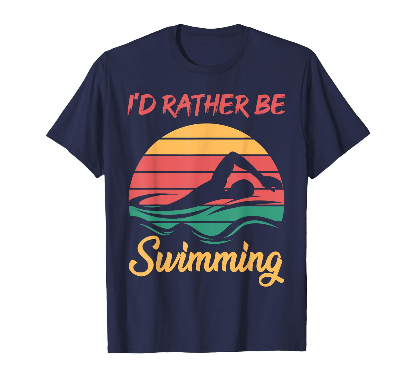 Water Rat Water Sports Hobby Swimming Club Swimming T-Shirt