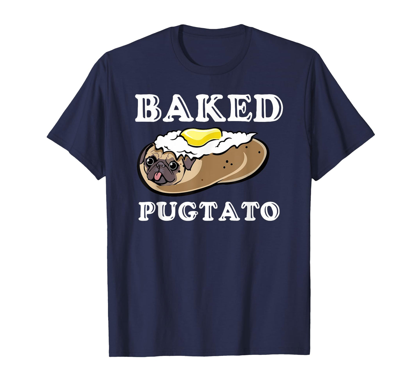 Pugtato, Funny Dog Lovers, Ladies Man Dog, I Love My Pug T-Shirt