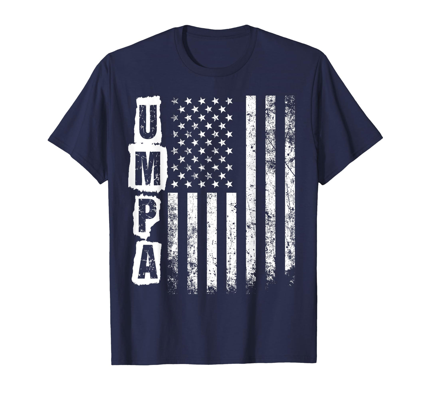 Umpa Father's Day American Flag 4th of July Xmas T-Shirt