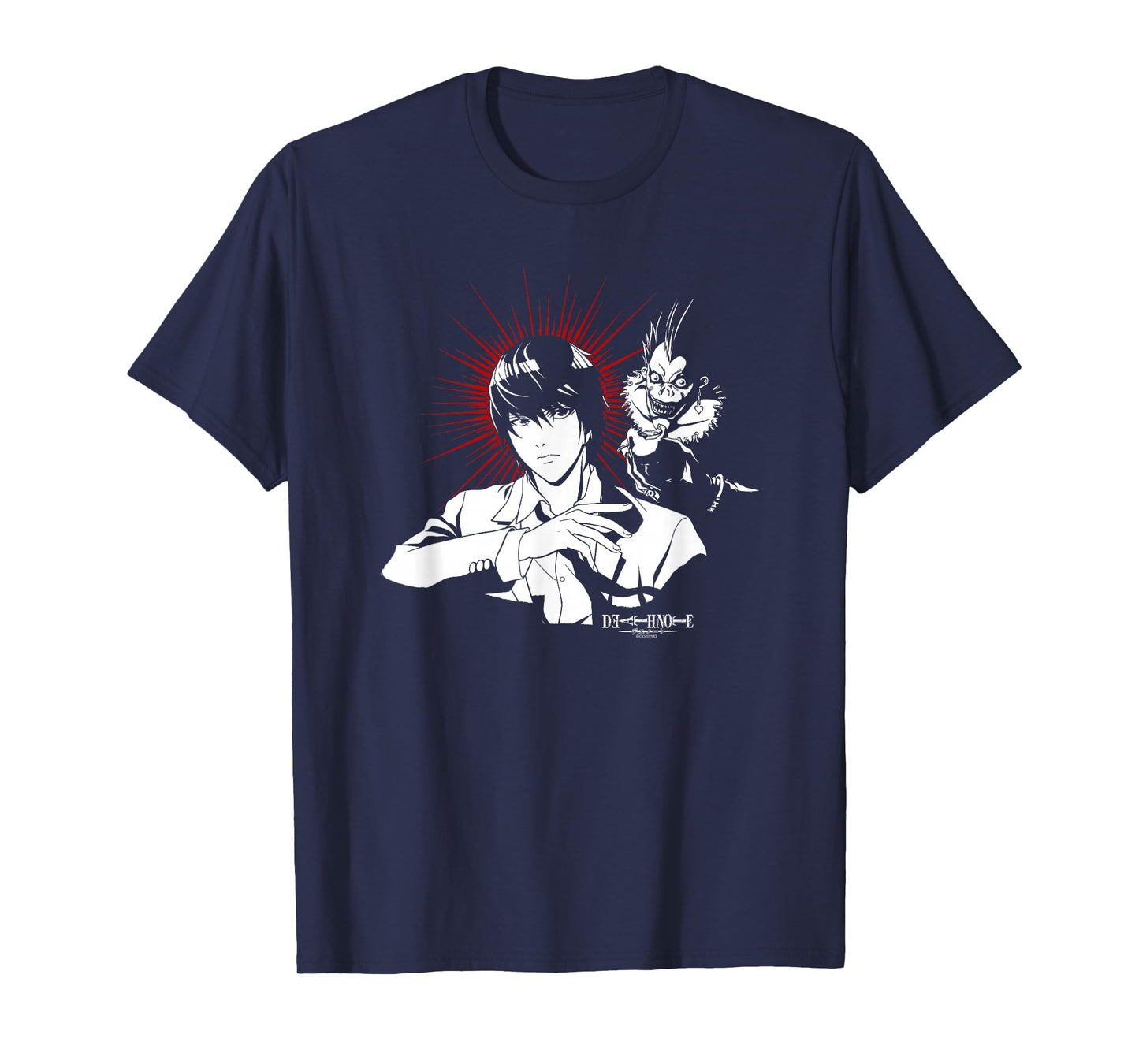 Death Note Ryuk and Light with Halo Anime T-Shirt