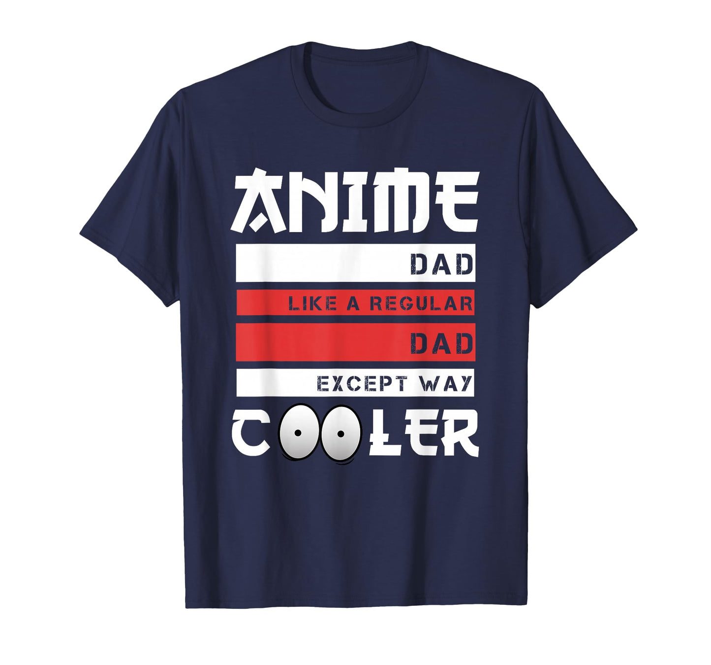 Anime Dad Funny Father's Day Cute Japanese Anime Dad Otaku T-Shirt