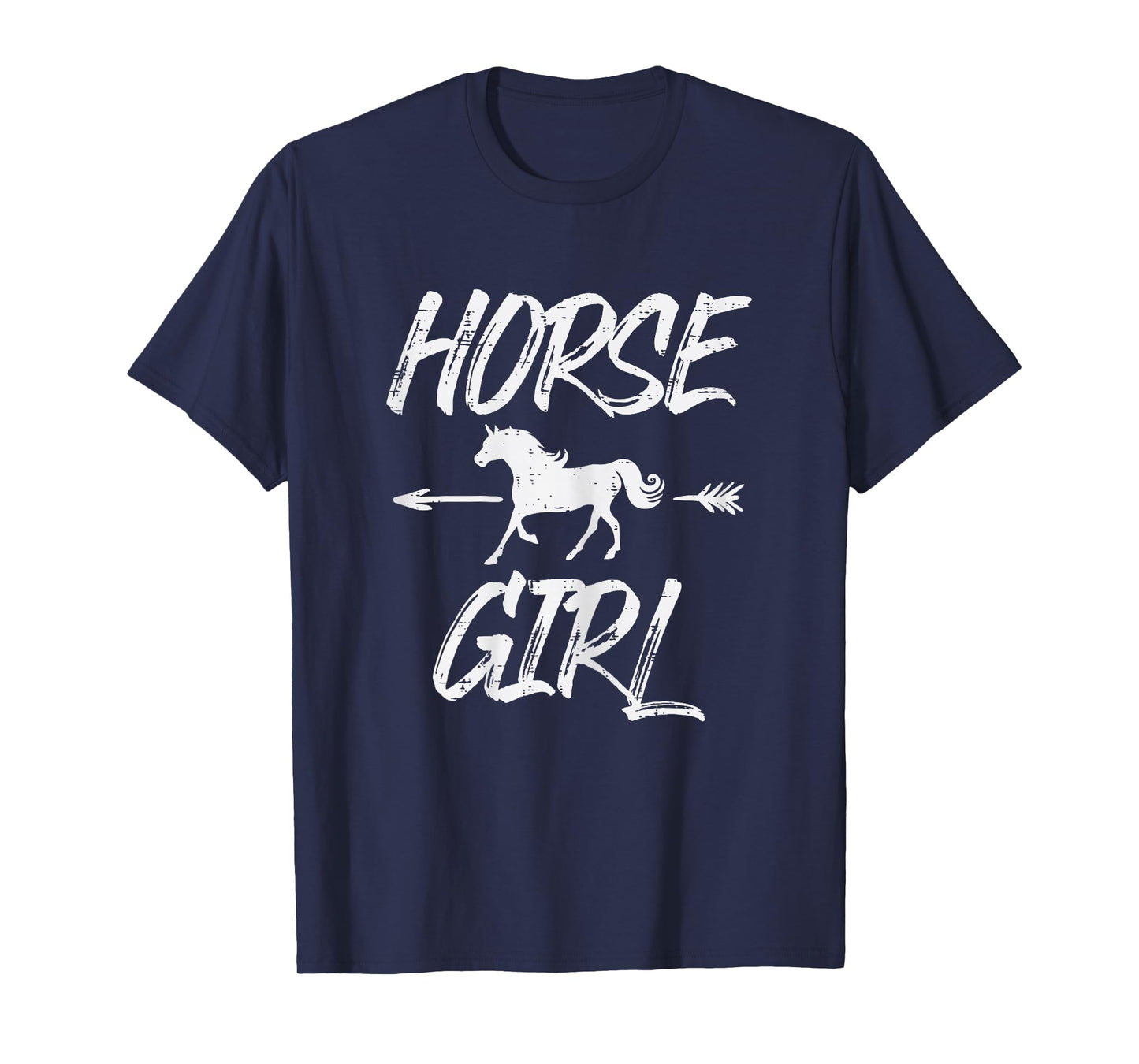Horse Girl Animal Horseback Riding Equestrian Girls Women T-Shirt