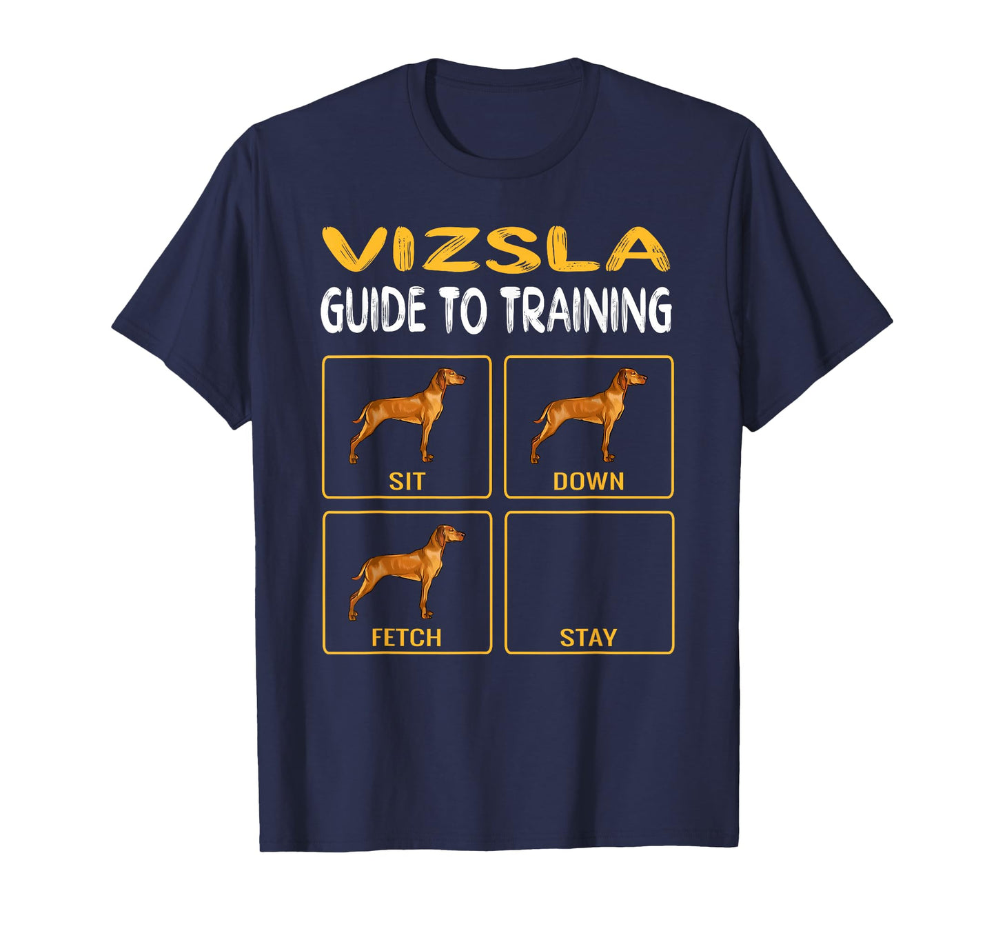 Vizsla Guide to Training Dog Obedience T-Shirt