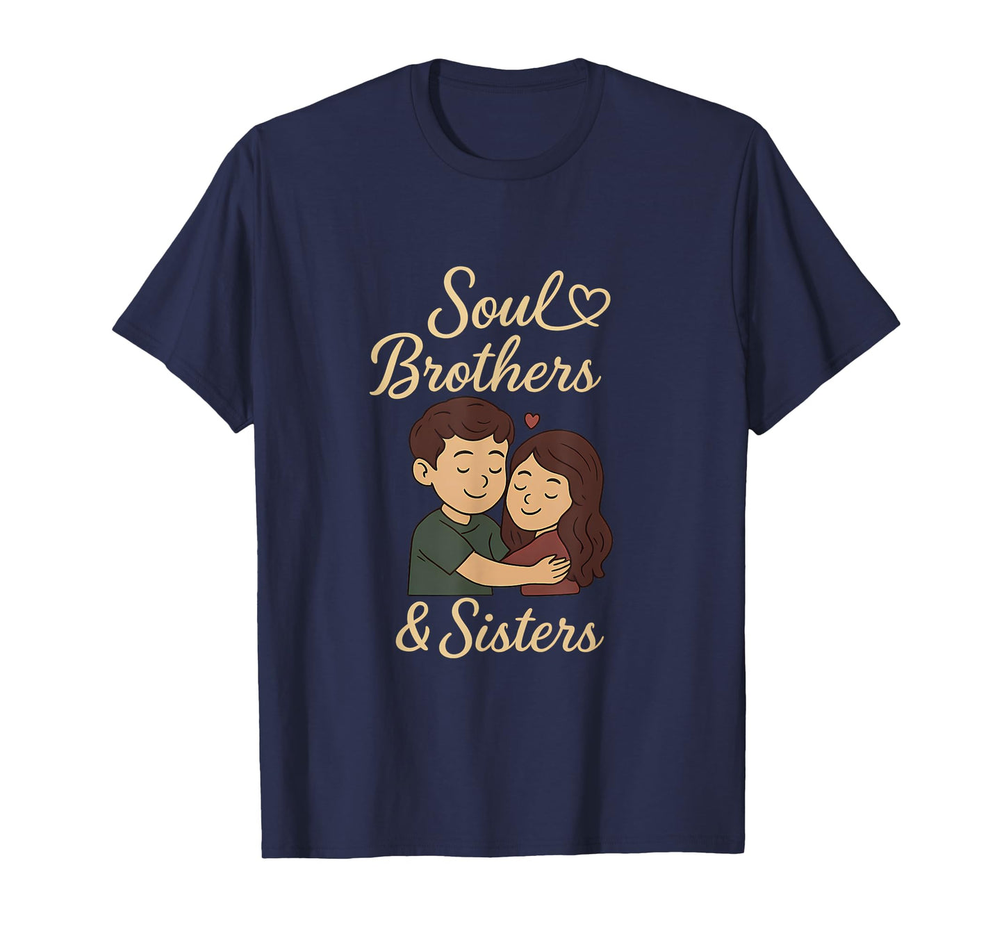Soul Brothers & Sisters Family Love Infinity Heart T-Shirt