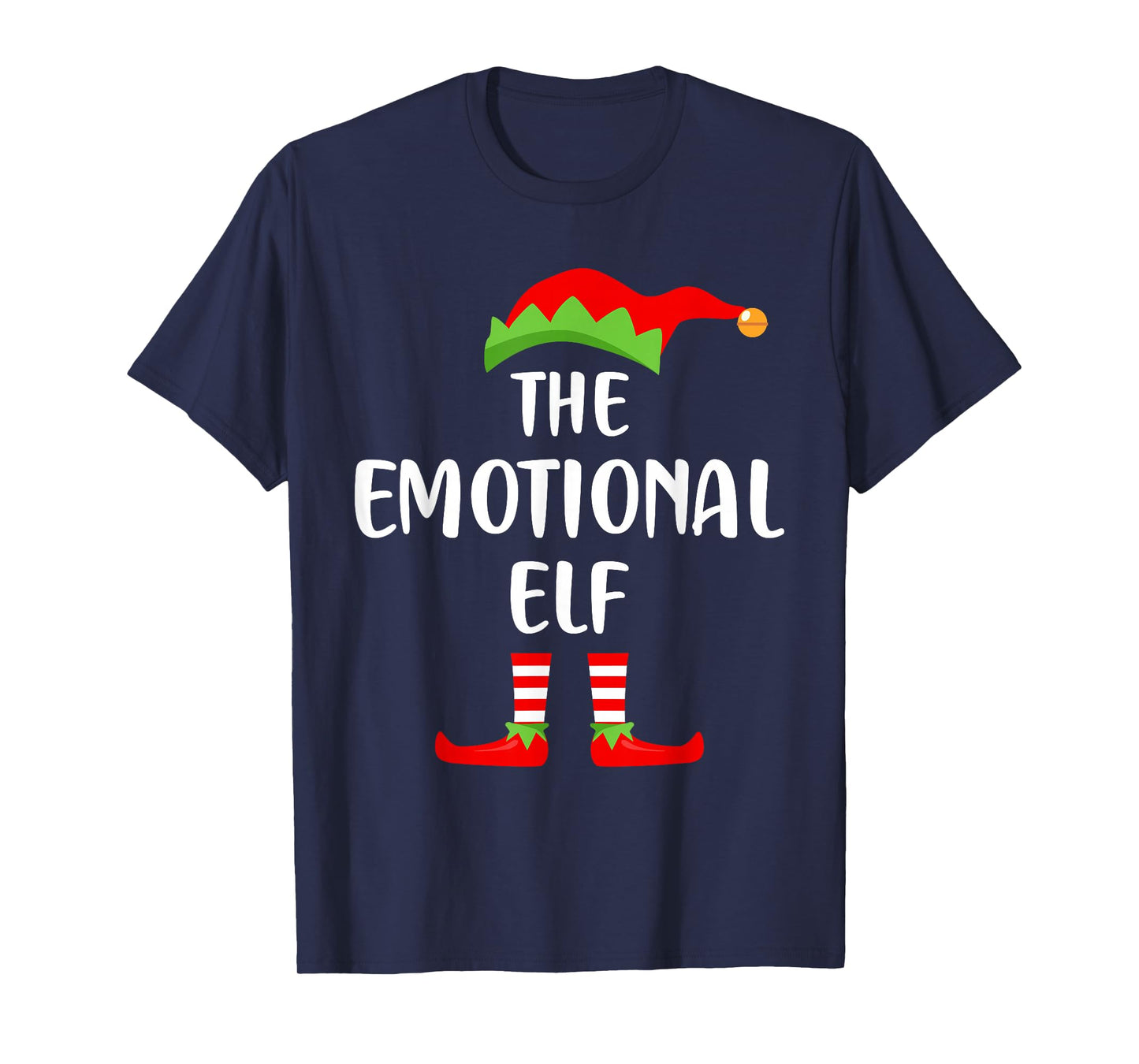 The Emotional Elf Christmas Party Matching Family Pajama T-Shirt
