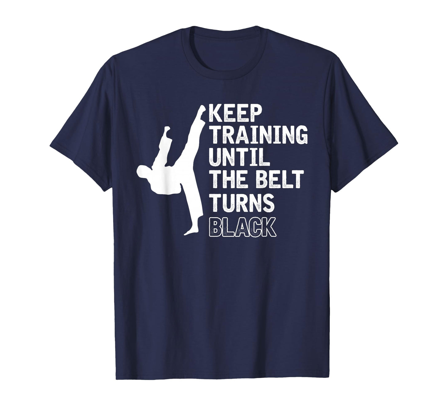 Black Belt Sparring Ninja Funny Gift Karate T-Shirt