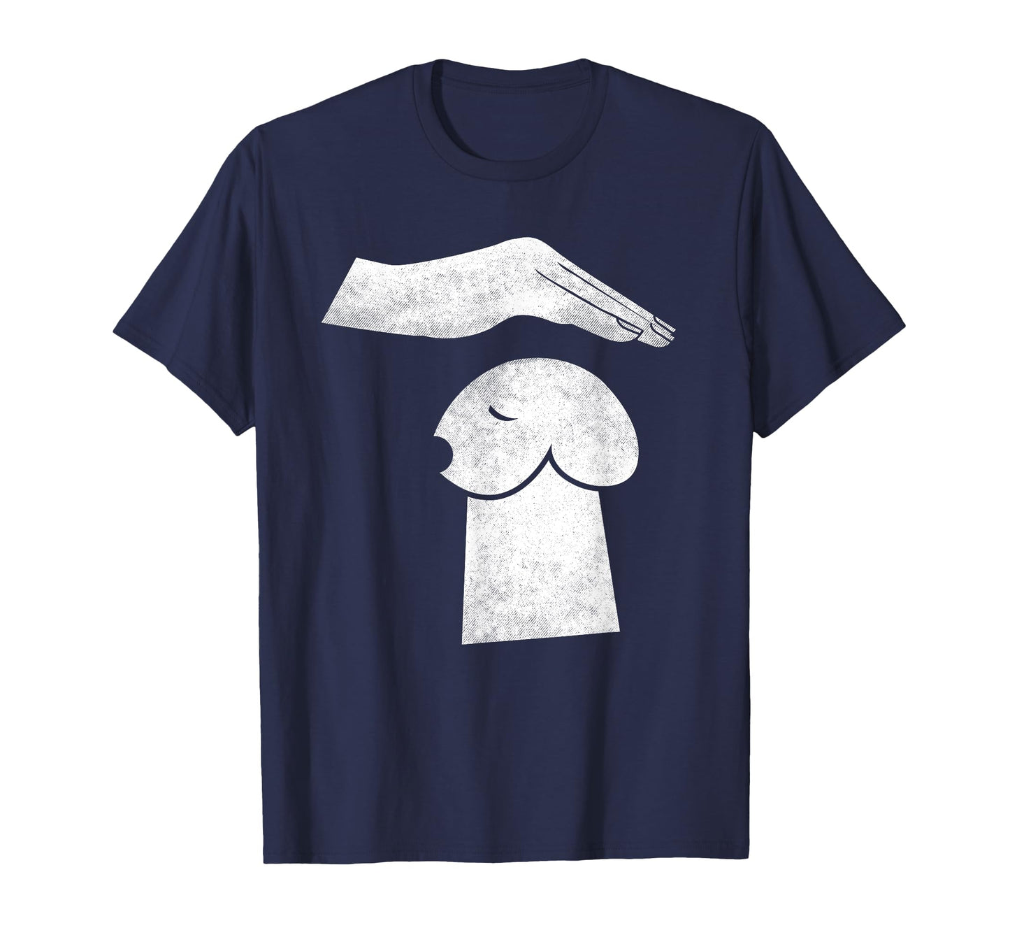 Adult Humor Funny Dog Dirty Mind Joke Tee Dog Lover Vintage T-Shirt