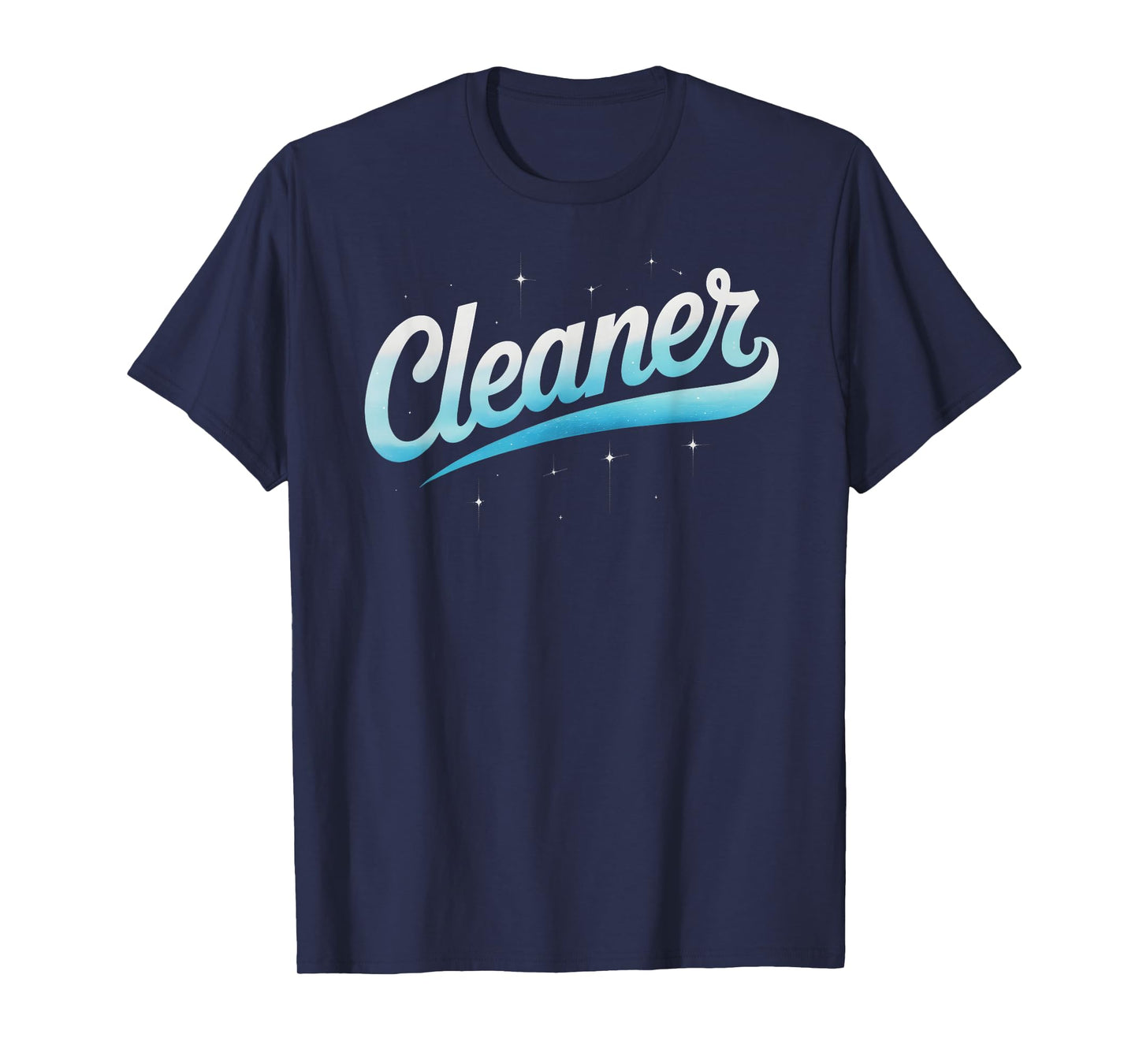 Funny Cleaner Housekeeping Pet Owner Squad Clean Sweep Lady T-Shirt