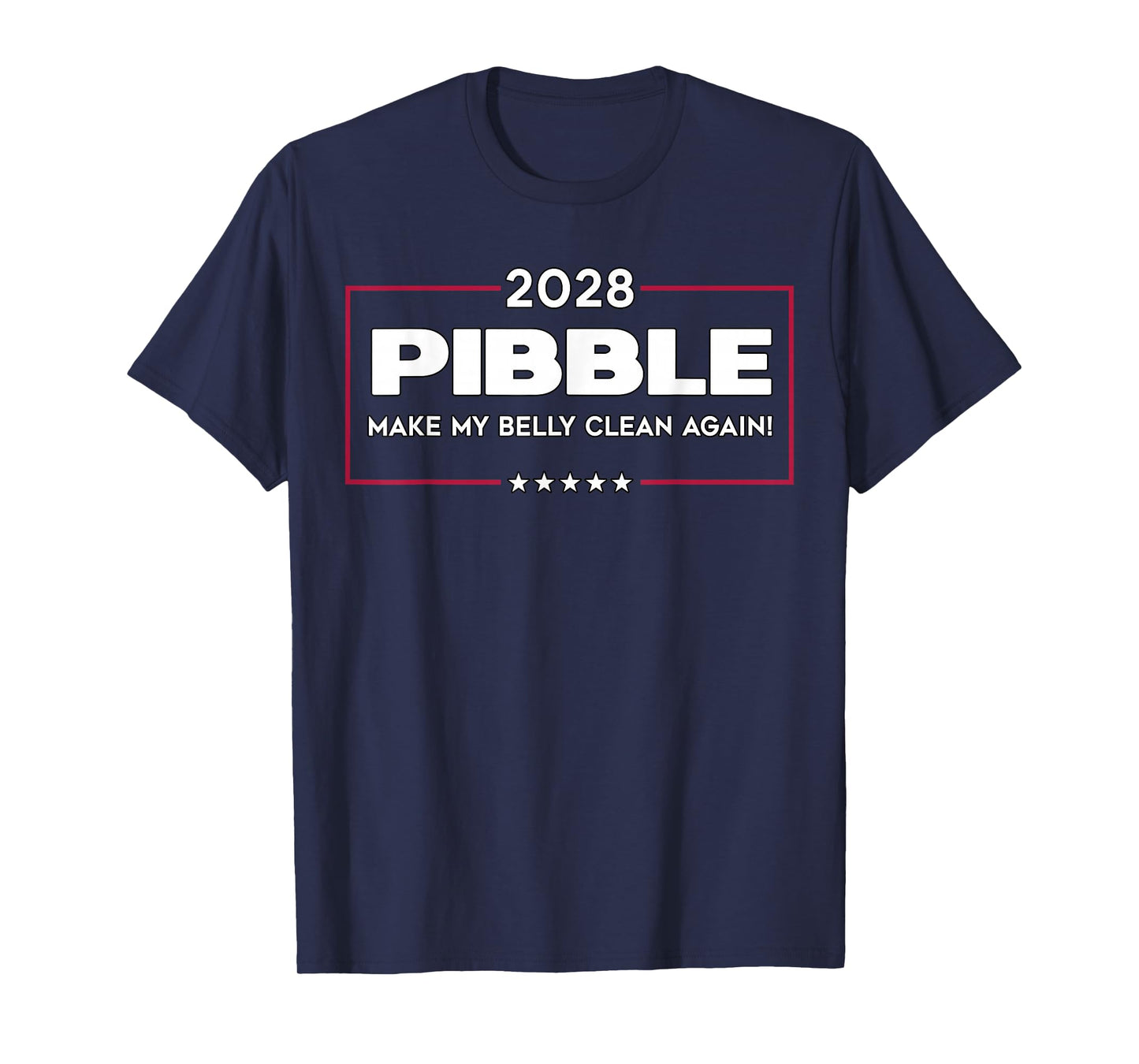 Wash Ma Belly Pibble Dog Funny Meme Vote 2028 President T-Shirt