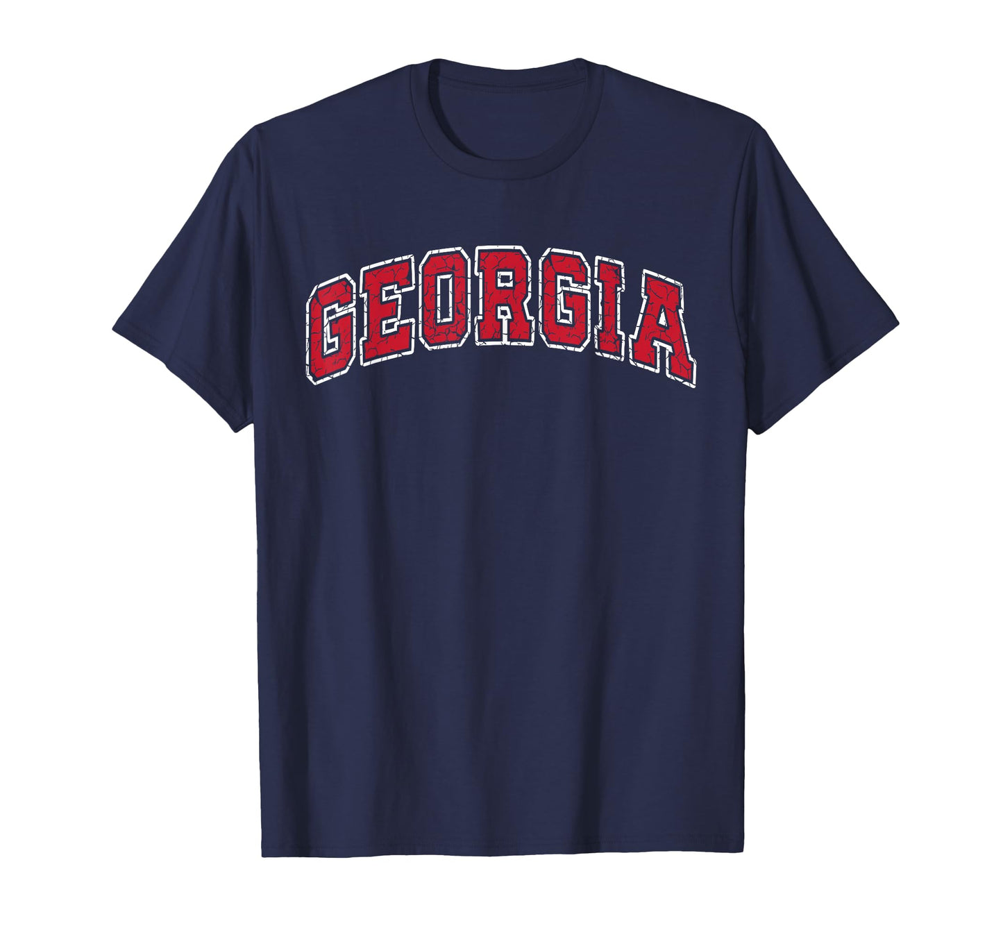 Vintage Georgia GA Classic Retro Red for Men Women Kids T-Shirt