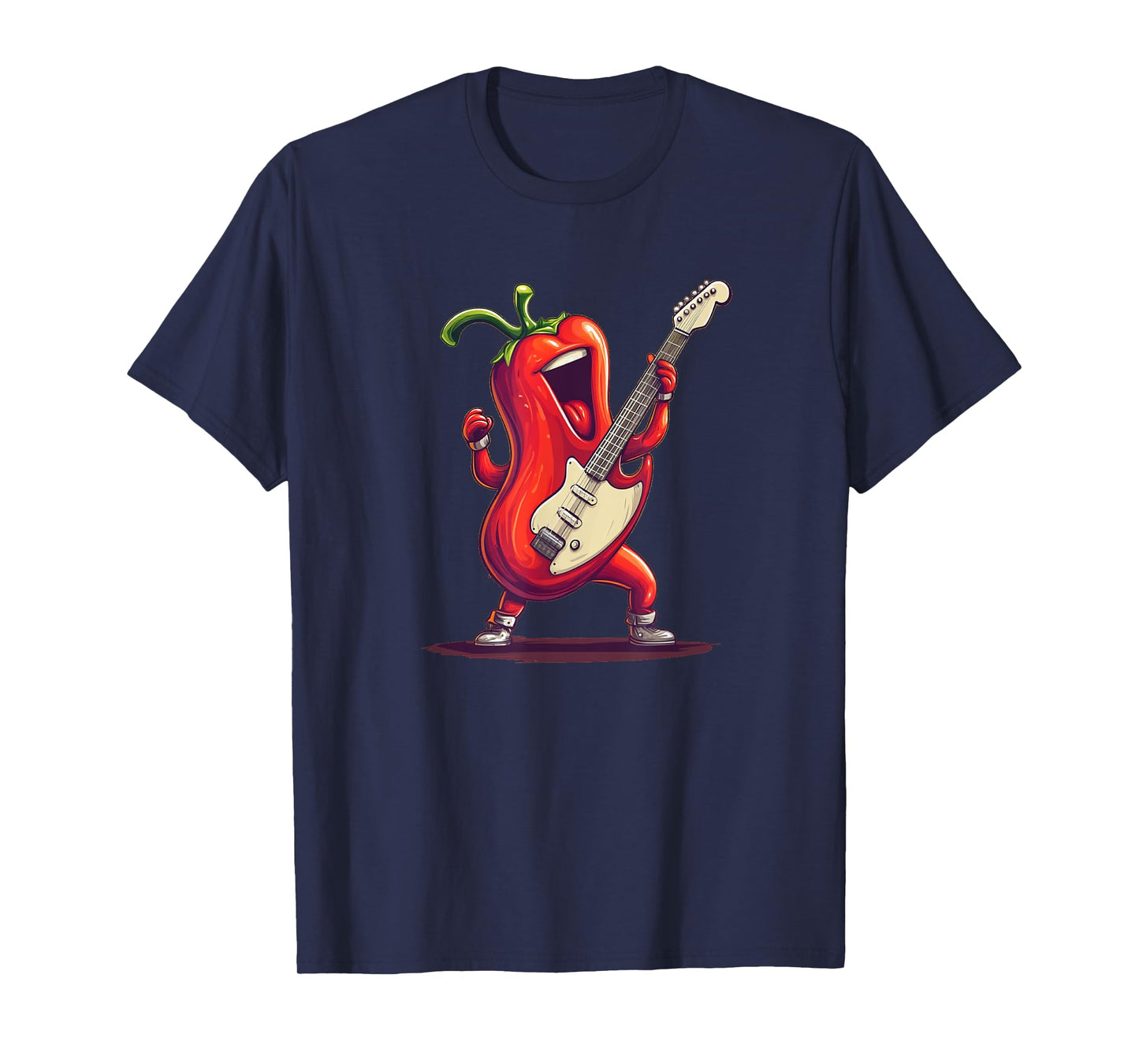 Paprika with Electric Guitar for a Rockin' Vibe T-Shirt