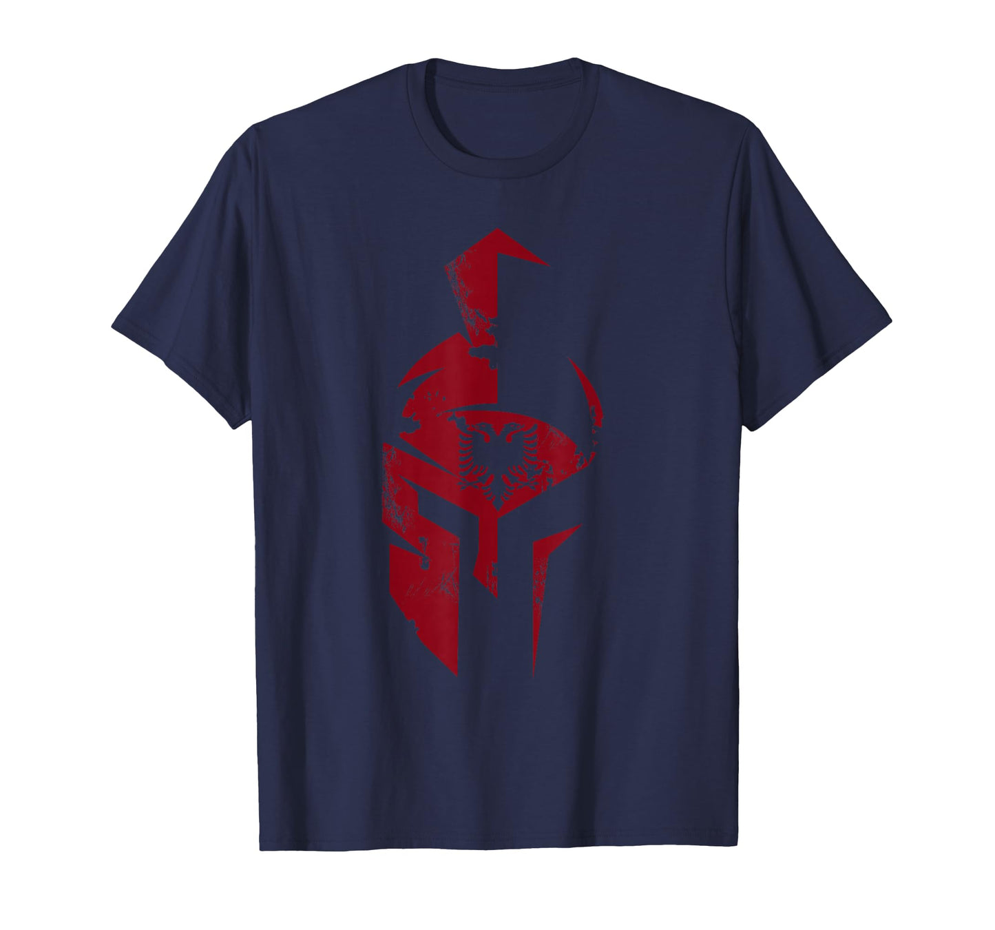 Albanian Flag Warrior Shqip Shqiponja Albanian Eagle T-Shirt
