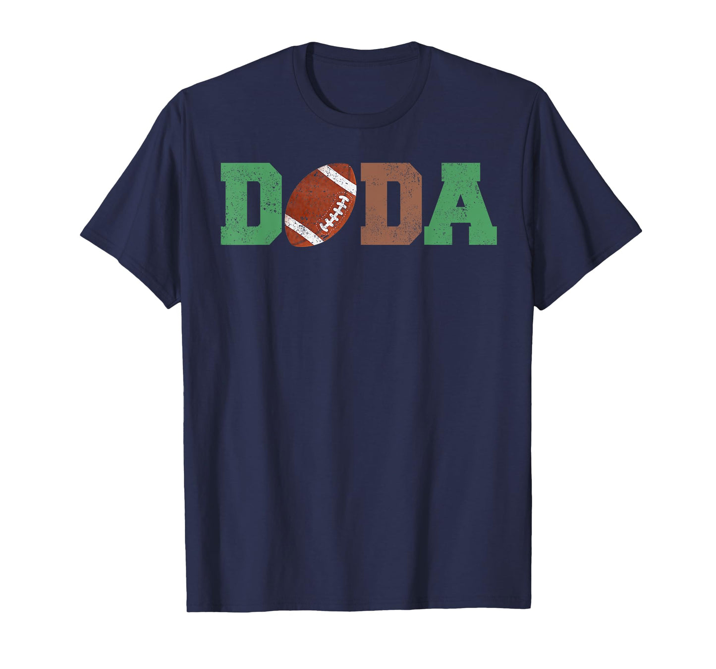 Dada of the 1 Year old Football 1st Year Down Birthday Party T-Shirt
