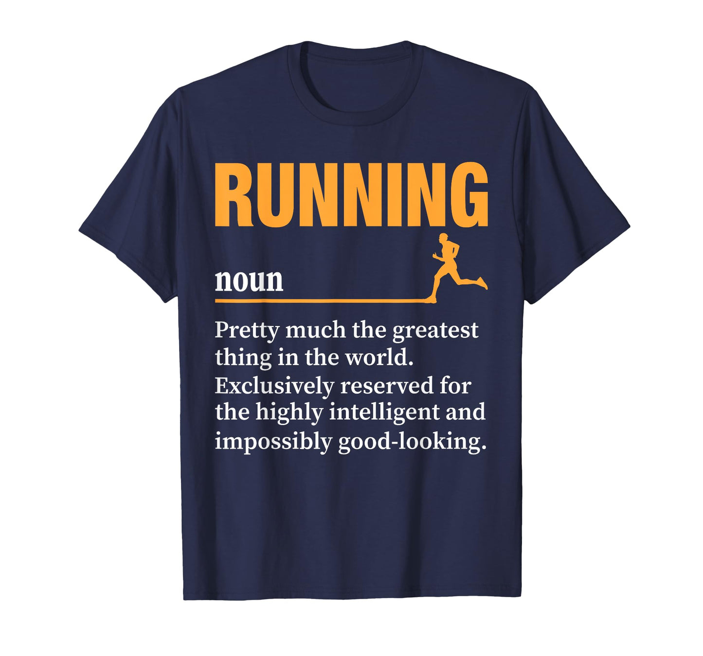 Running Definition Humor Marathon Funny Athlete Runner T-Shirt