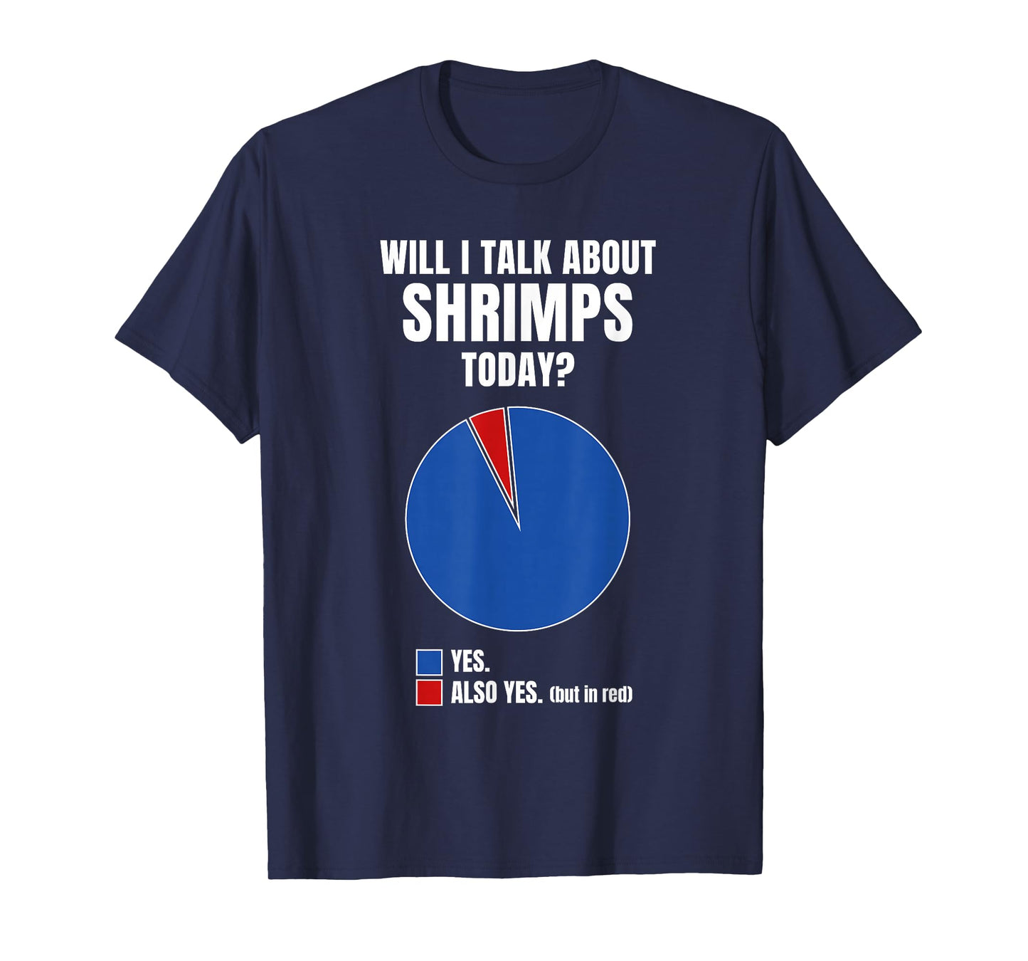 Funny SHRIMP Clothes Diagram Quote Outfit Gift Shrimp T-Shirt