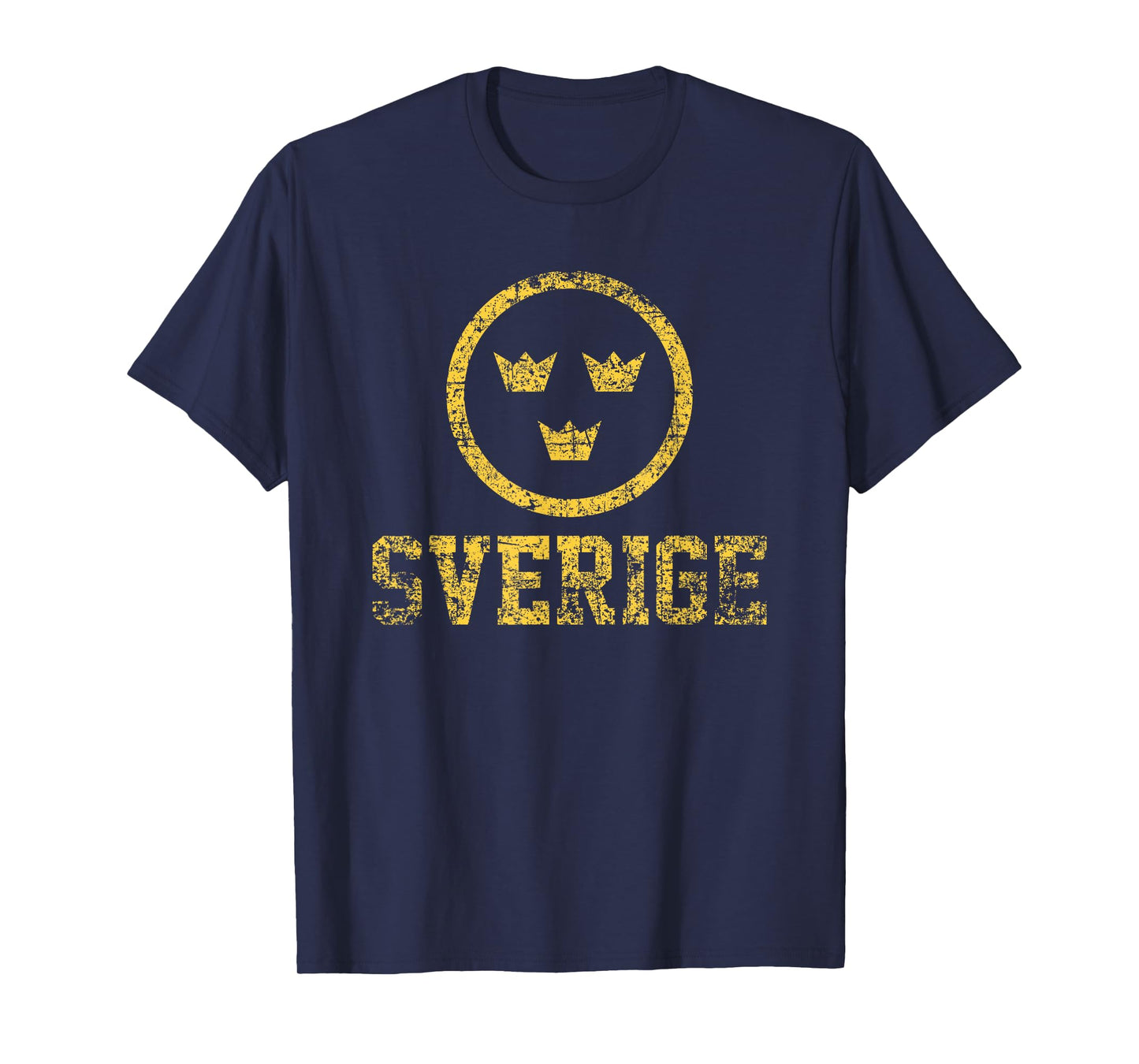 Vintage Retro Roundel of Sweden Sverige Swedish Pride T-Shirt