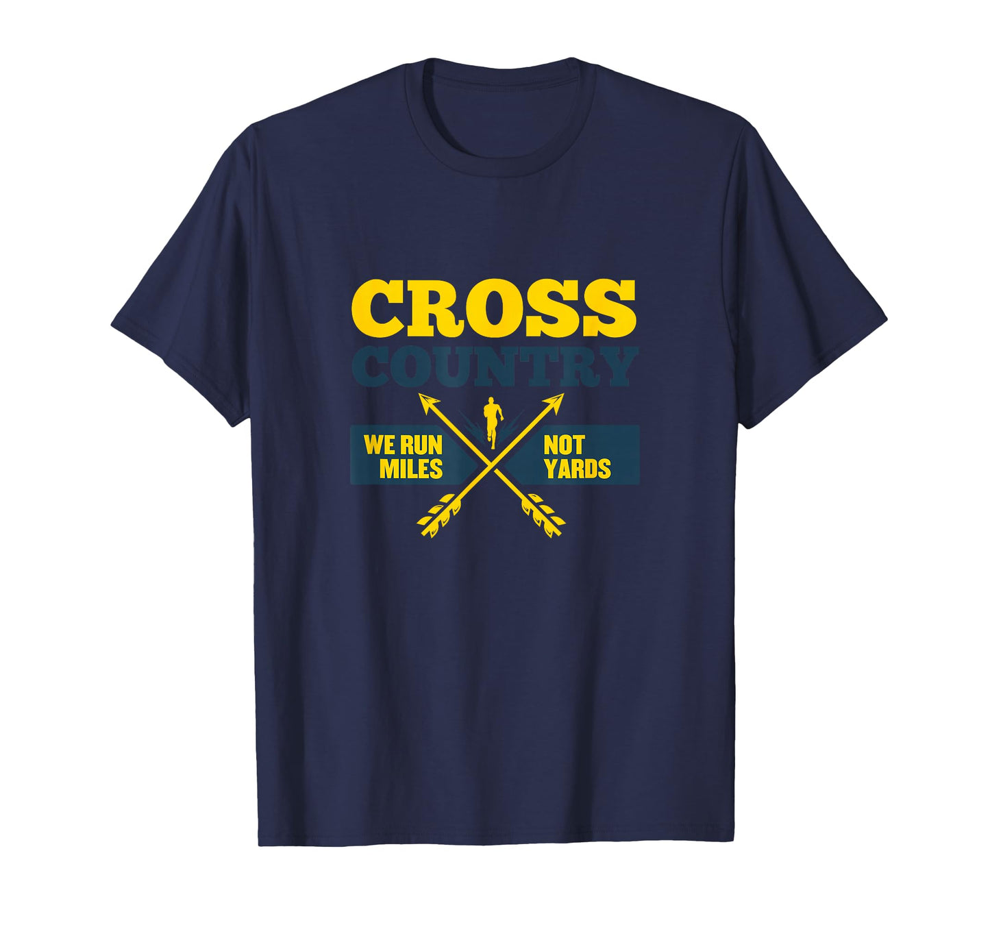Funny XC Cross Country Coach Gift We Run Miles Men Women T-Shirt