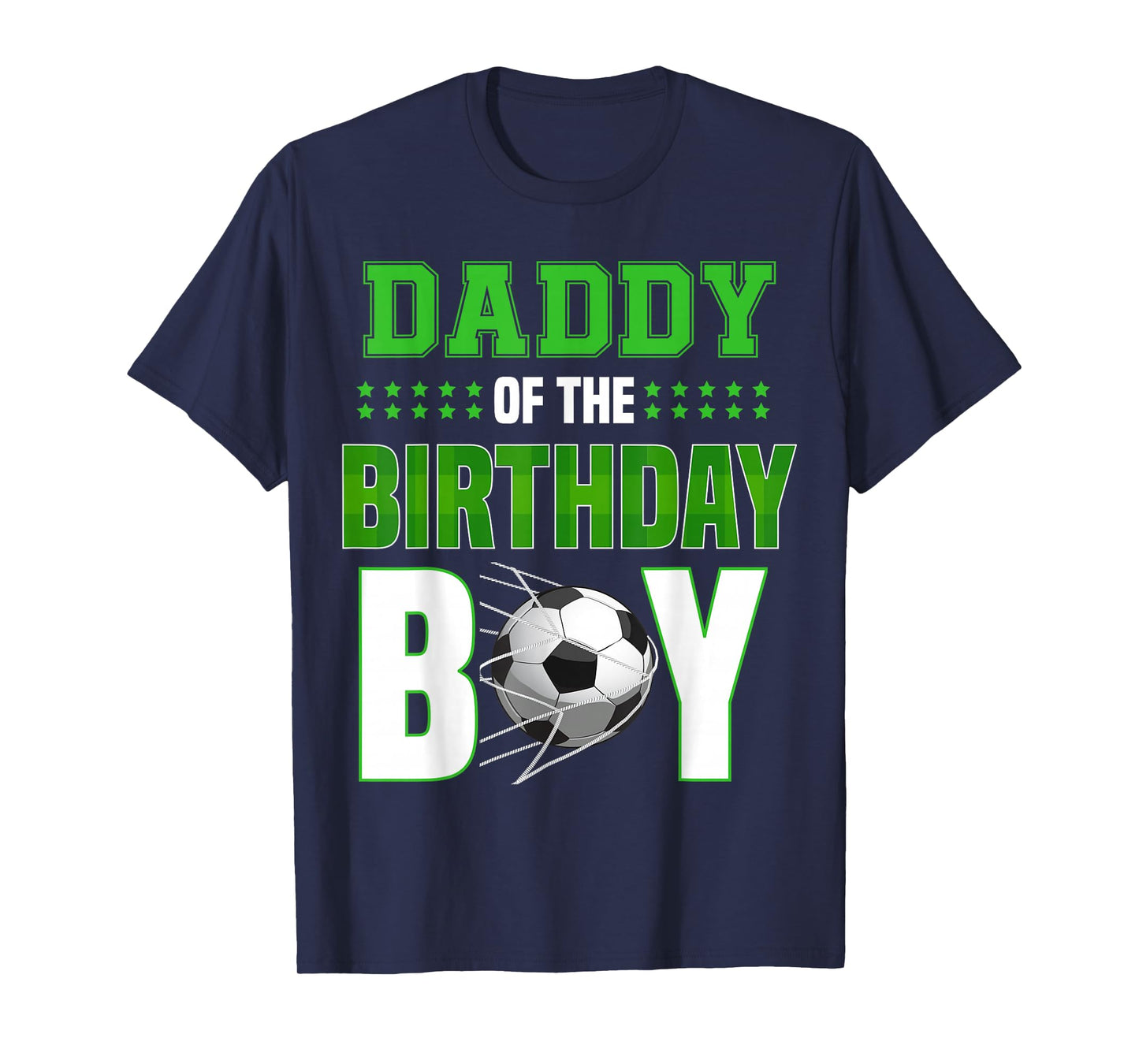 Goal Scoring Birthday Boy Celebration Look for Daddy T-Shirt