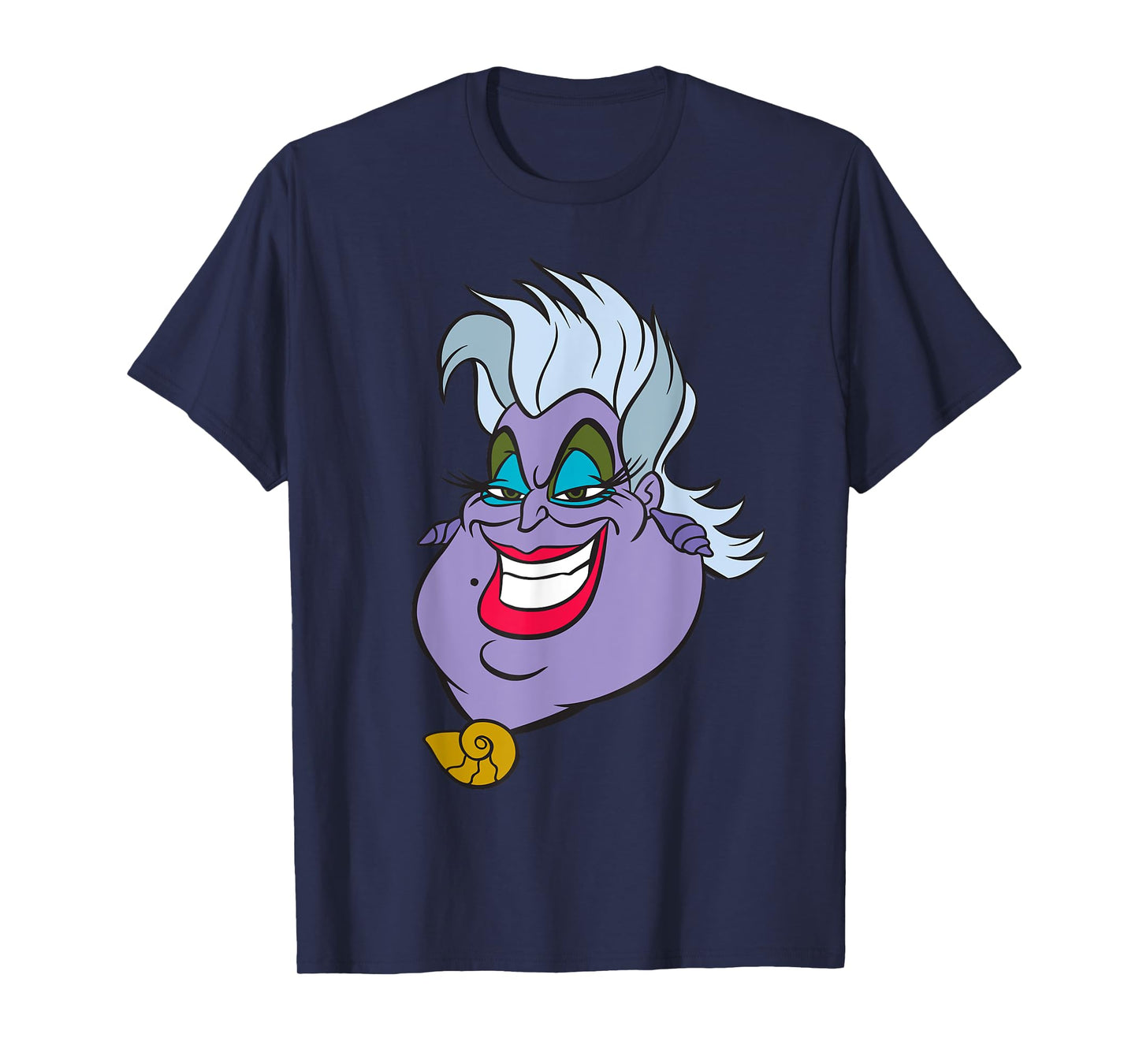 Disney Villains The Little Mermaid Ursula Big Face Costume T-Shirt