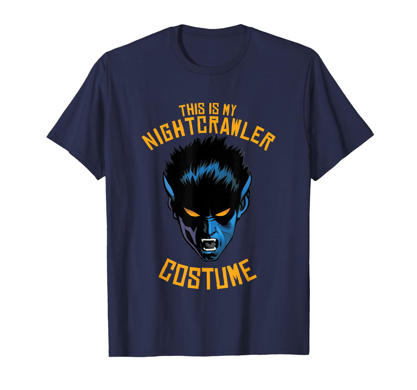 Marvel X-Men Halloween This Is My Nightcrawler Costume T-Shirt