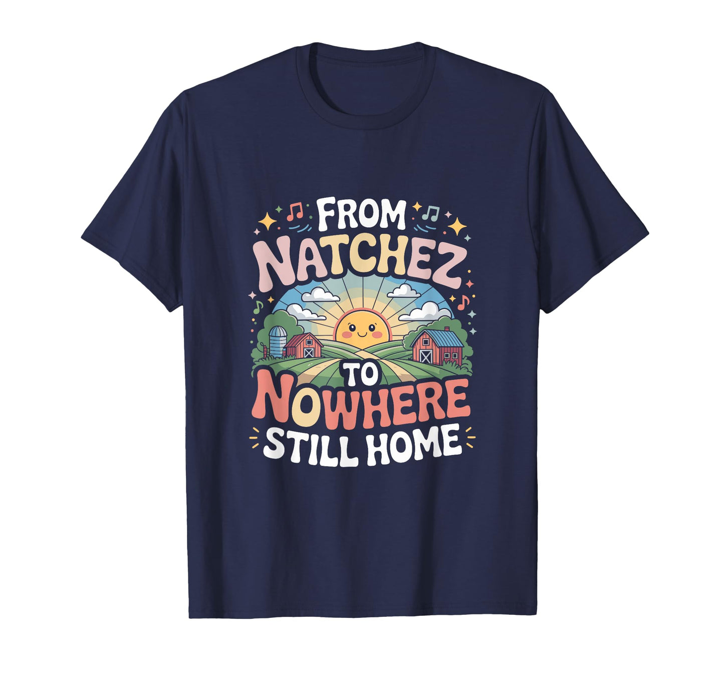Mississippi Heritage from Natchez Rural America T-Shirt