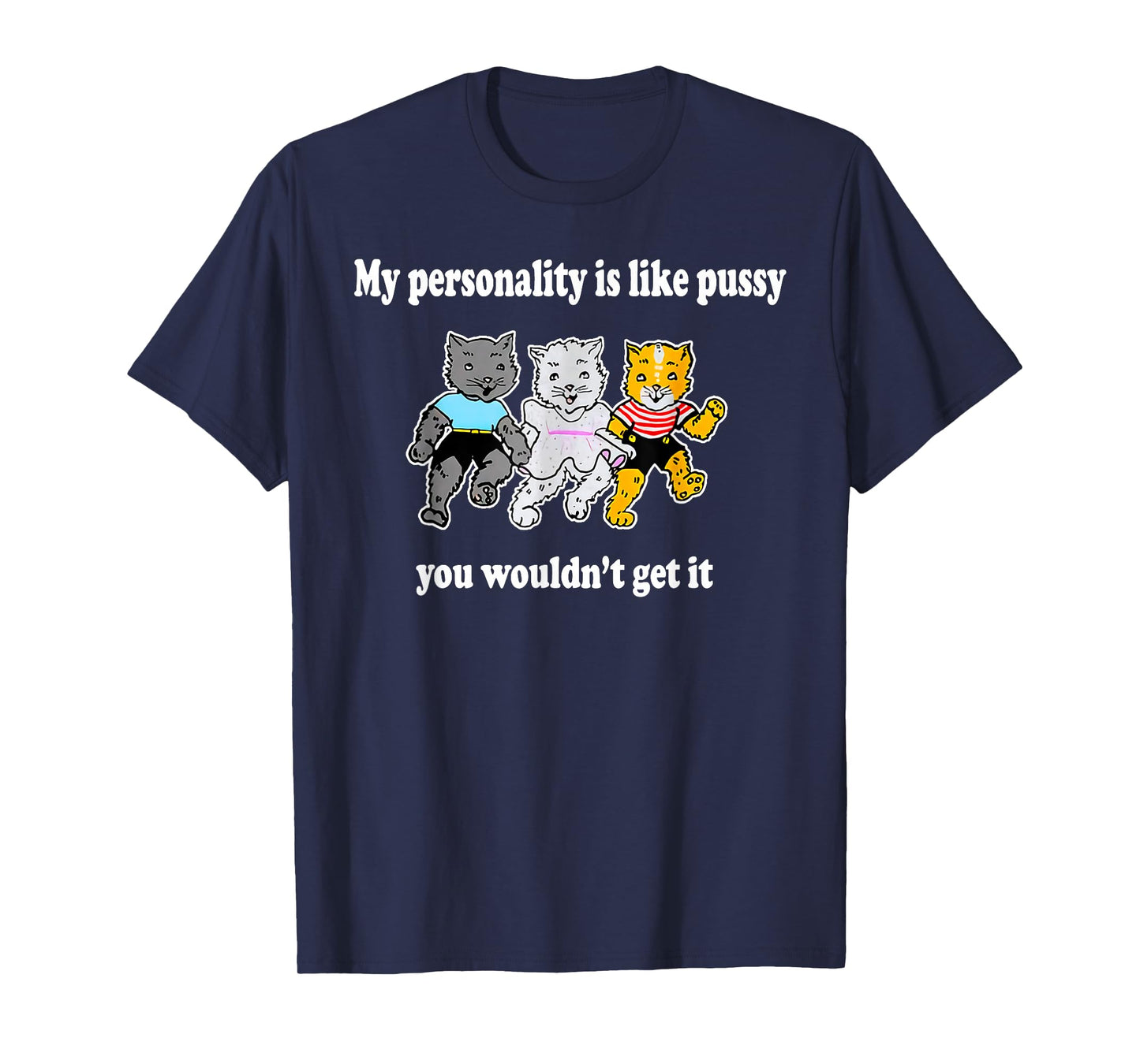 My Personality Is Like Pussy - You Wouldn't Get It T-Shirt
