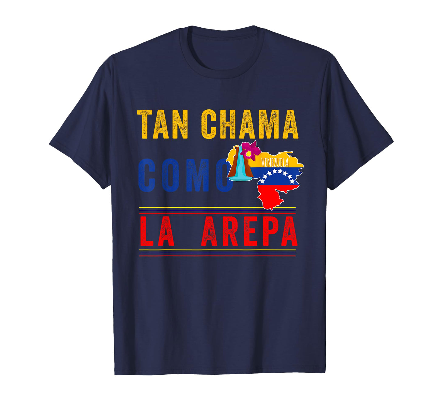 Venezuela Flag Pride Bandera Venezolana Camiseta Arepa Mujer T-Shirt