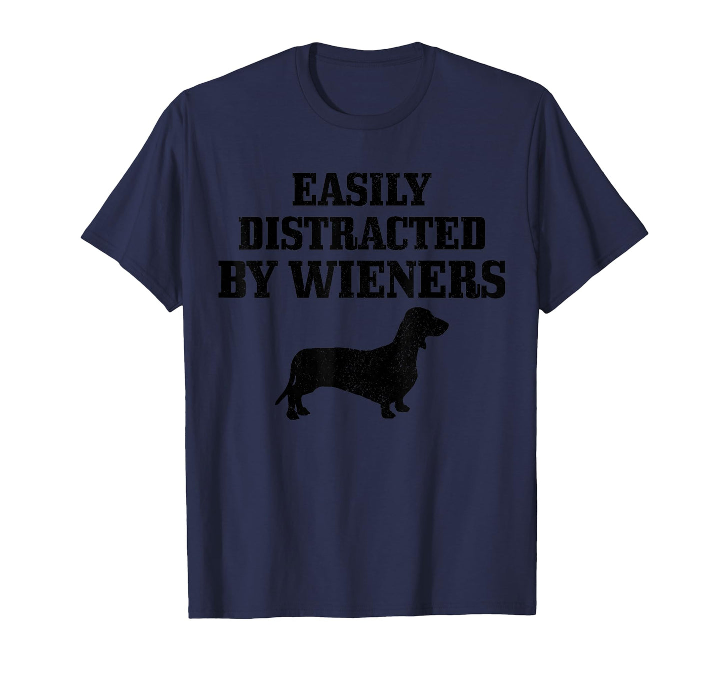 Wiener Dog Funny Weiner Doxie Dachshund Mom Dad Gift T-Shirt