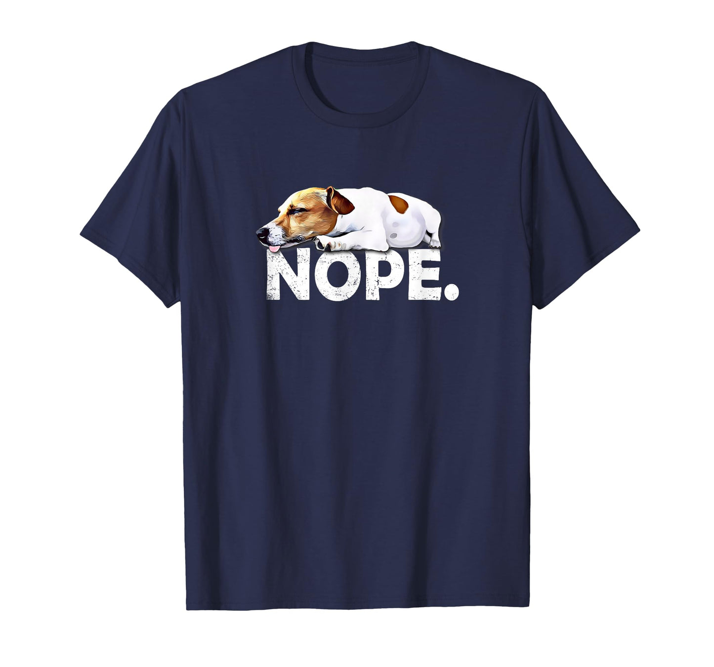 Mens Womens Kids Sleep Nope Dog Lover Jack Russell Terrier T-Shirt