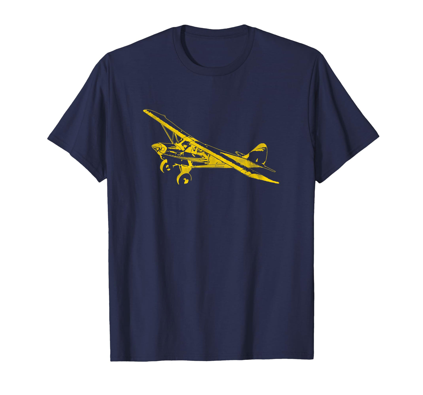 Classic Airplane Pilot Super Bush Cub T-Shirt