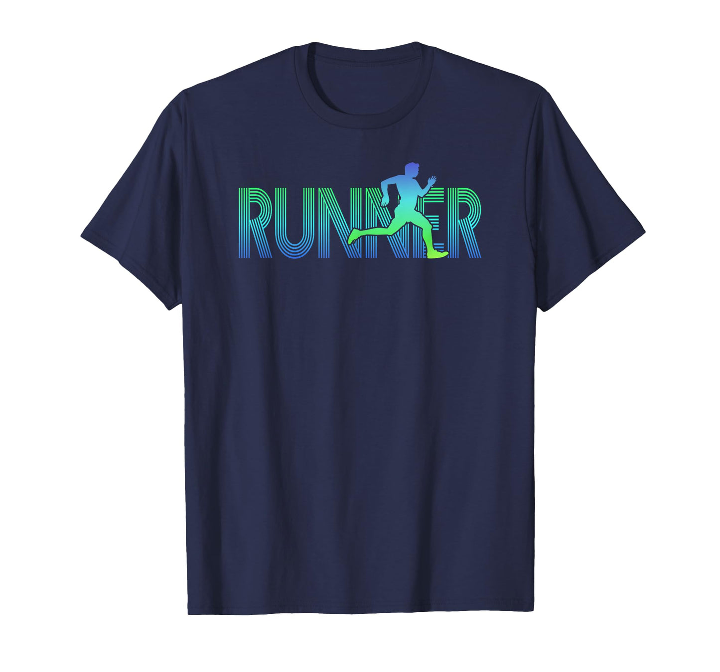 Runner Track & Field Cross Country Marathon Running Graphic T-Shirt