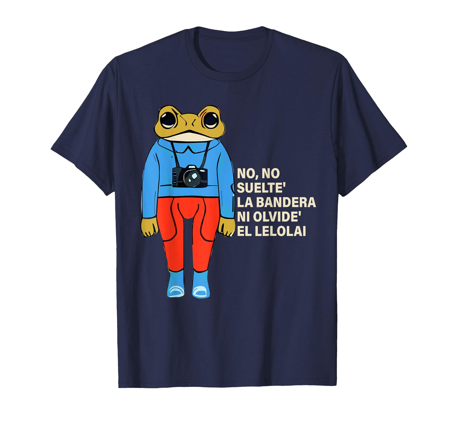Retro DeBi Frog TiRAR Funny MaS FOToS For Men Women T-Shirt