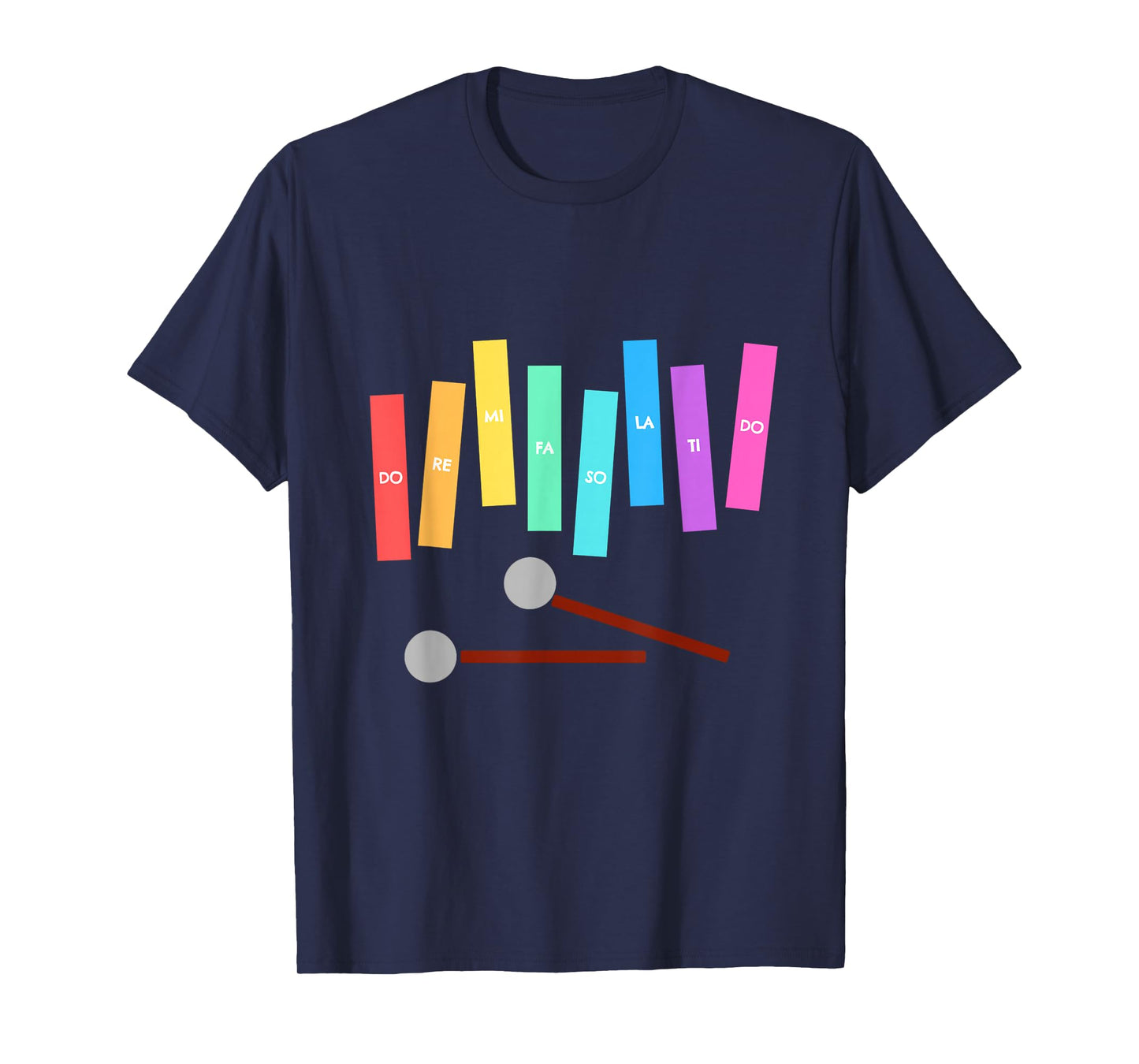 Rainbow Music Xylophone T-Shirt