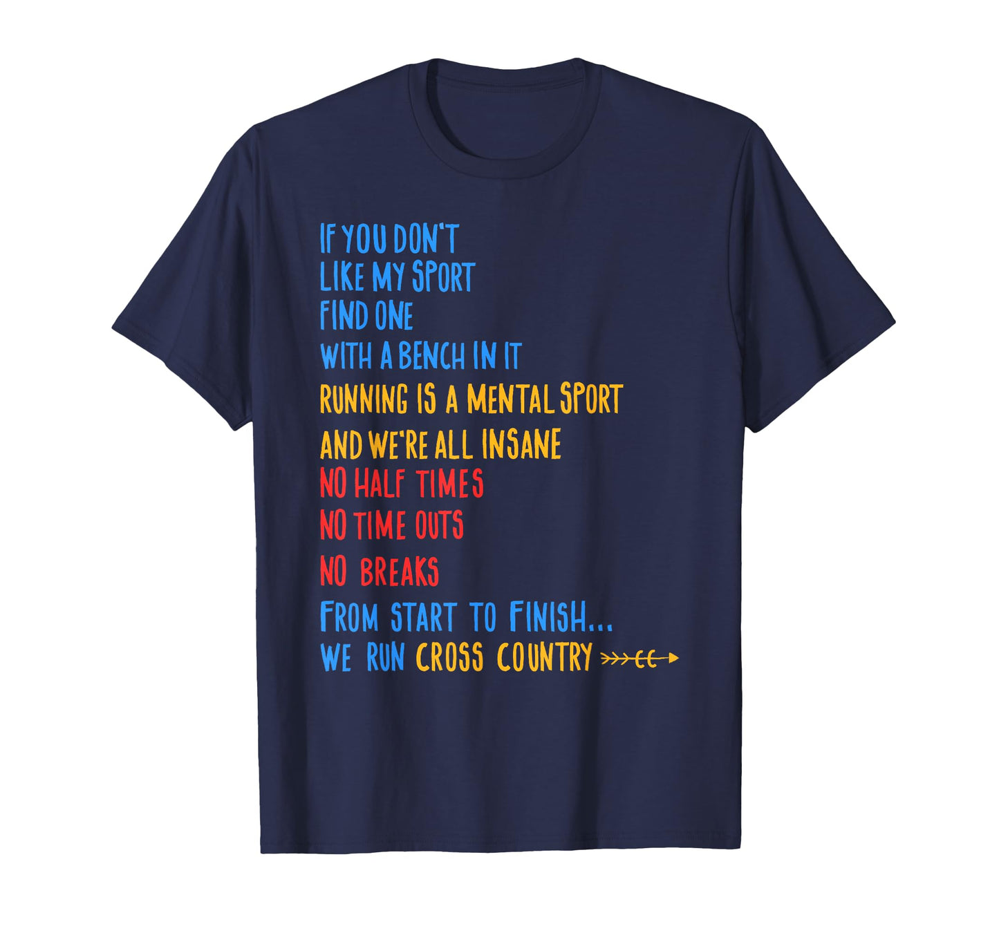 We Run Cross Country Running Shirt CC Runner Gift Idea T-Shirt