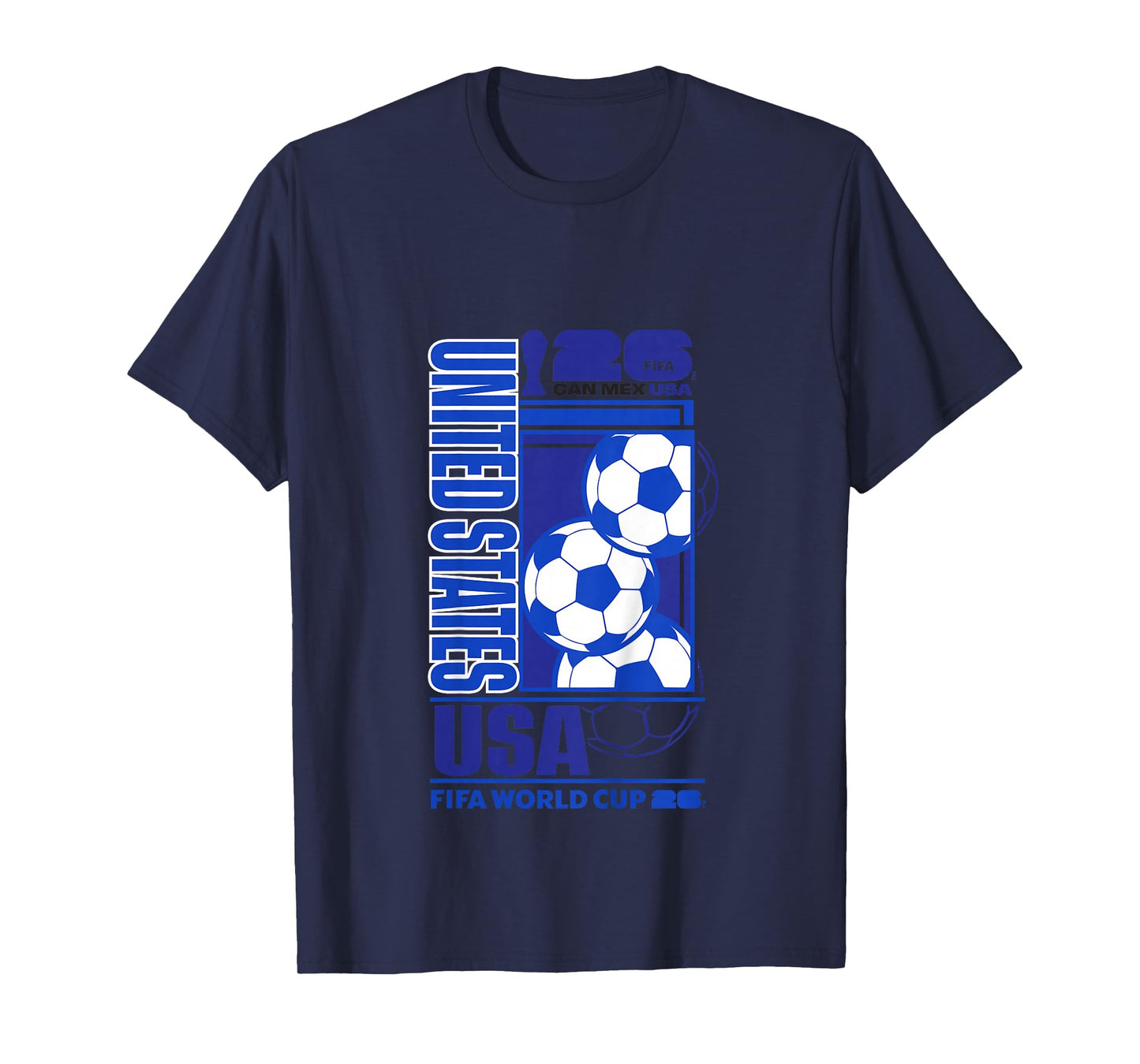 Kids FIFA WORLD CUP26 USA Host Country Football T-Shirt