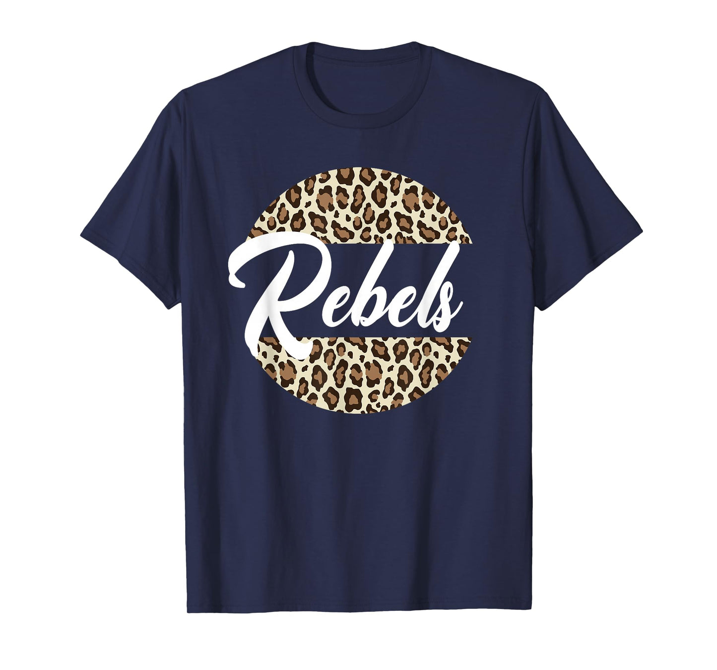 Rebels High School Mascot Sports Team Women's Rebels T-Shirt