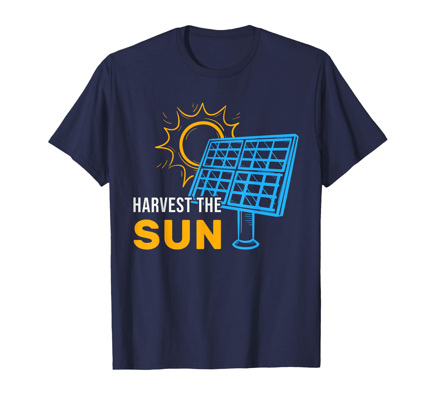 Harvest The Sun Solar Panels Portable Generators T-Shirt