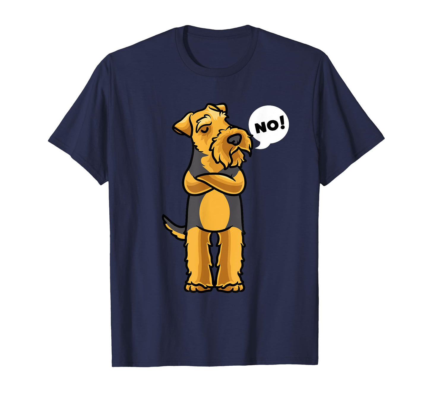 Stubborn Welsh Terrier Dog T-Shirt for Men Women Girls Kids