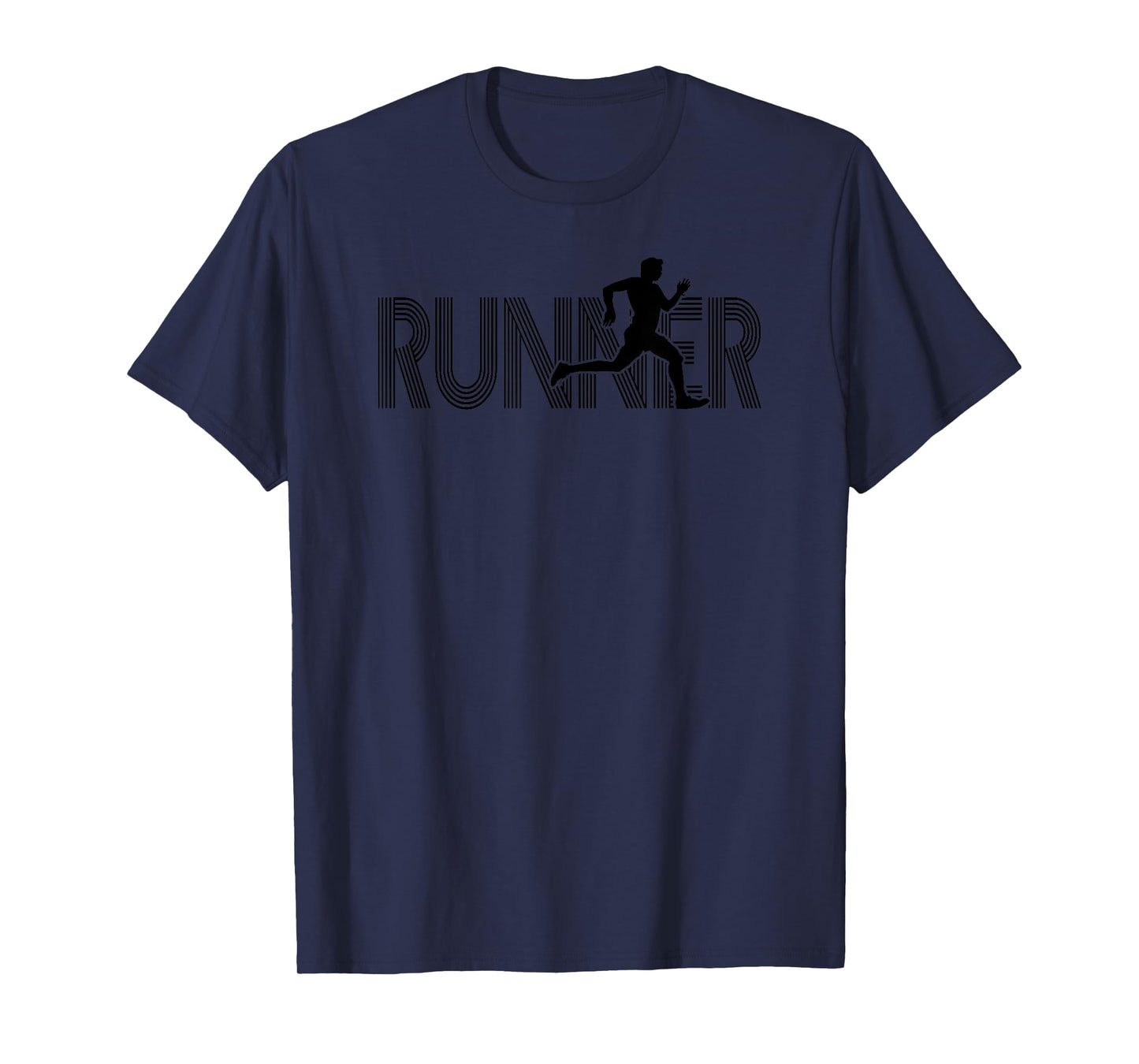 Runner Track & Field Cross Country Marathon Running Graphic T-Shirt